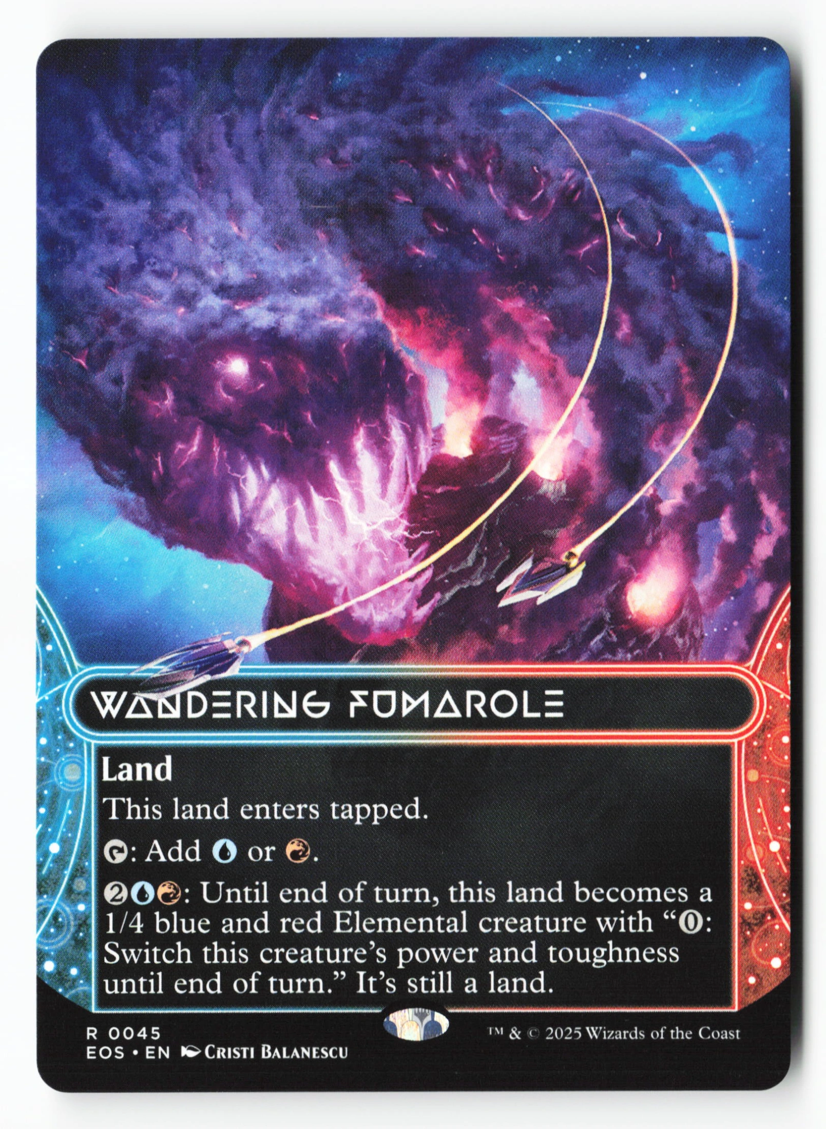 Wandering Fumarole (EOS 045) — Voorkant