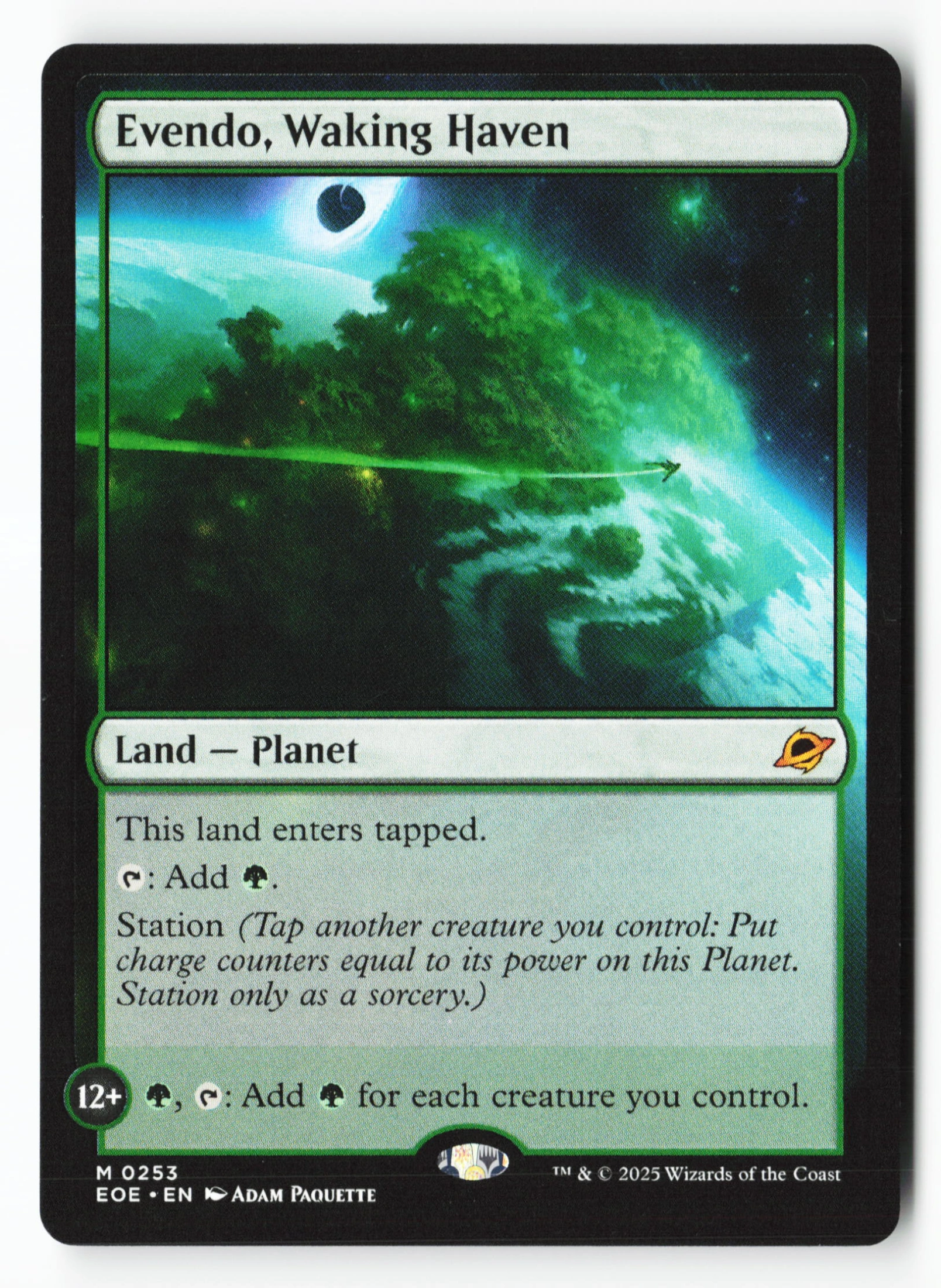 Evendo, Waking Haven (EOE 253) — Voorkant