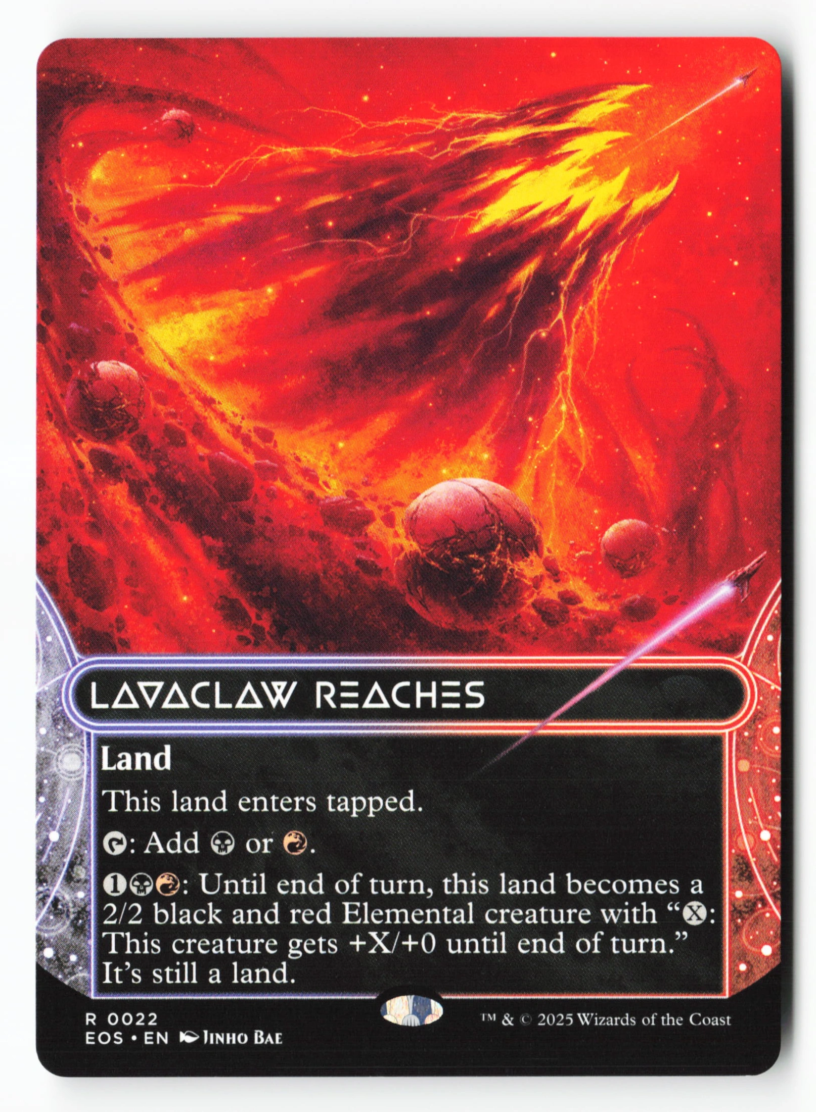 Lavaclaw Reaches (EOS 022) — Voorkant