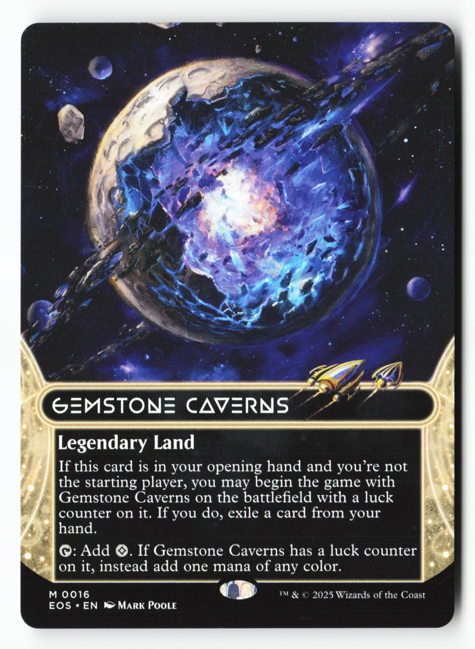 Gemstone Caverns (EOS 016) — Voorkant