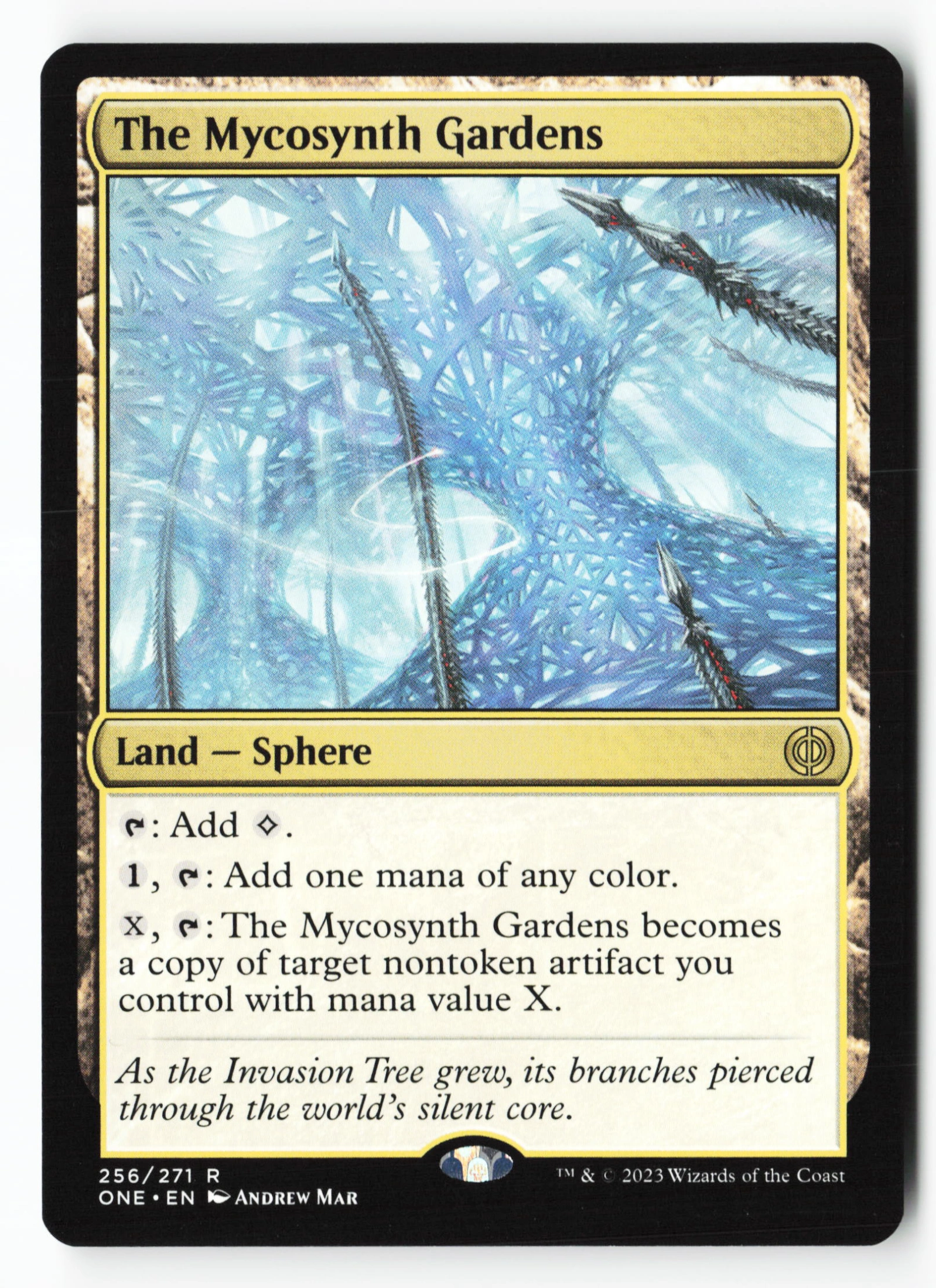 The Mycosynth Gardens (ONE 256) — Voorkant