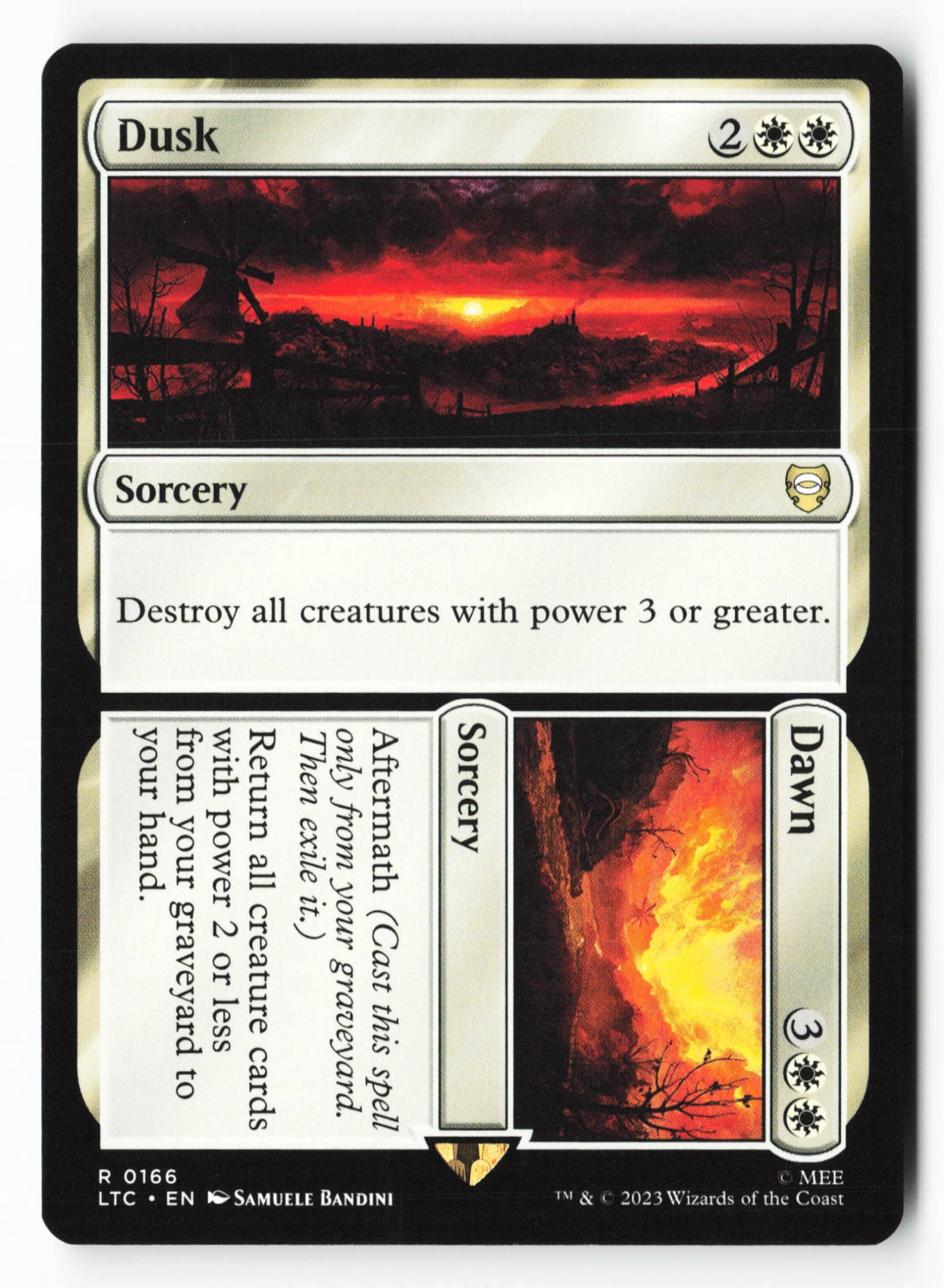 Dusk // Dawn (LTC 166) — Voorkant