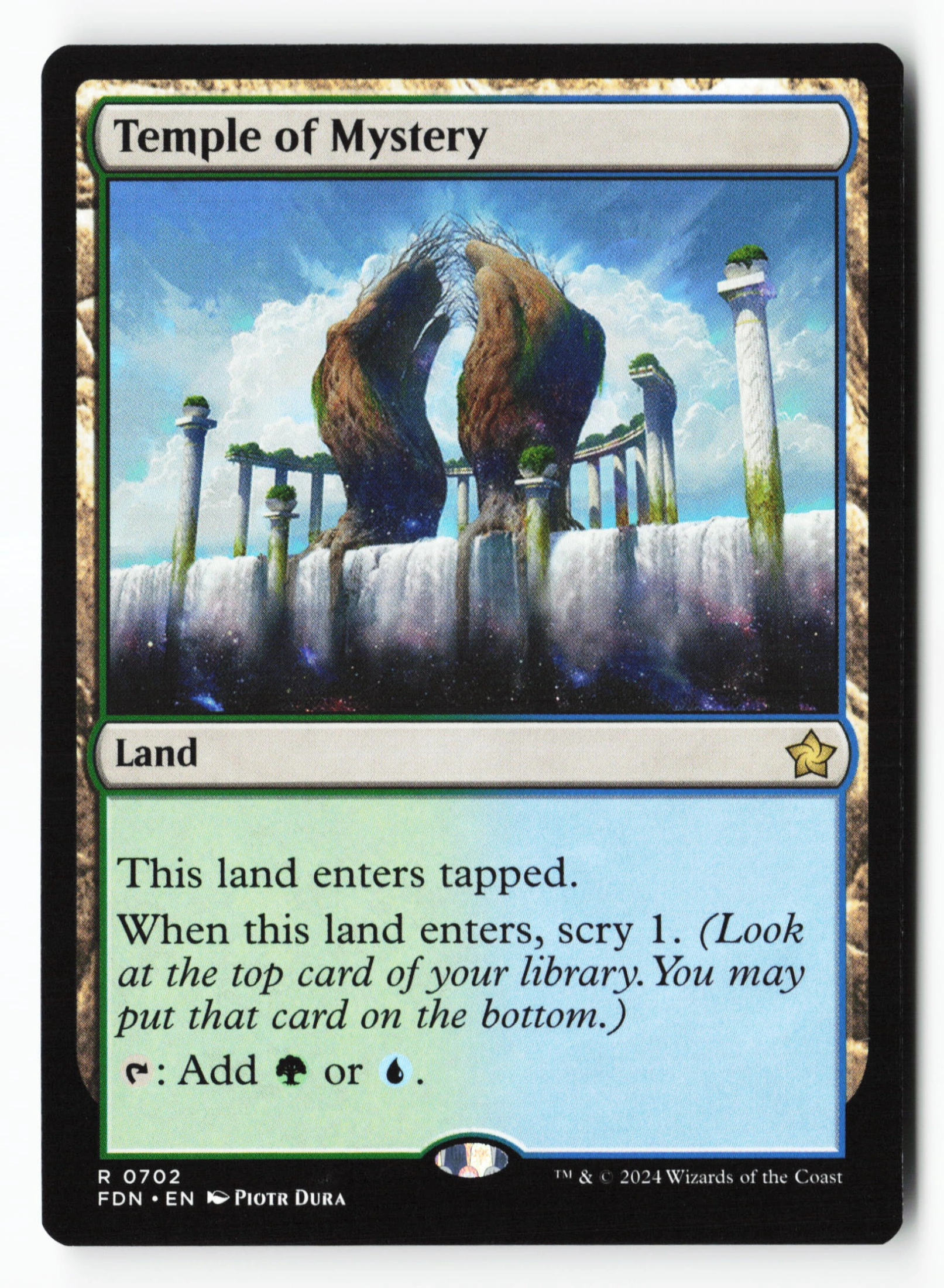 Temple of Mystery (FDN 702) — Voorkant