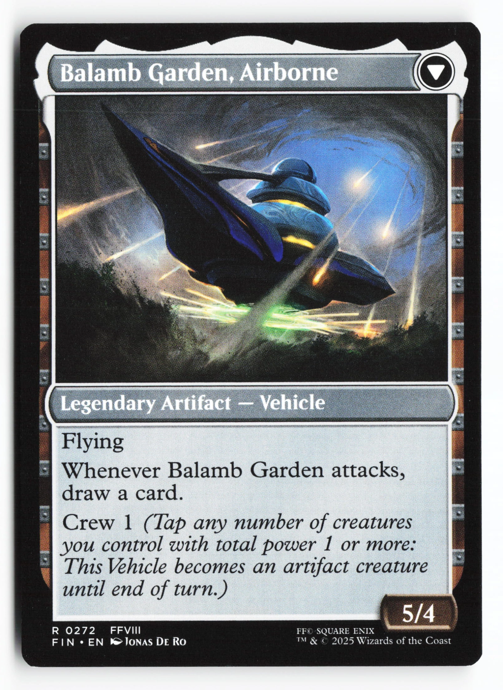 Balamb Garden, SeeD Academy // Balamb Garden, Airborne (FIN 272) — Achterkant