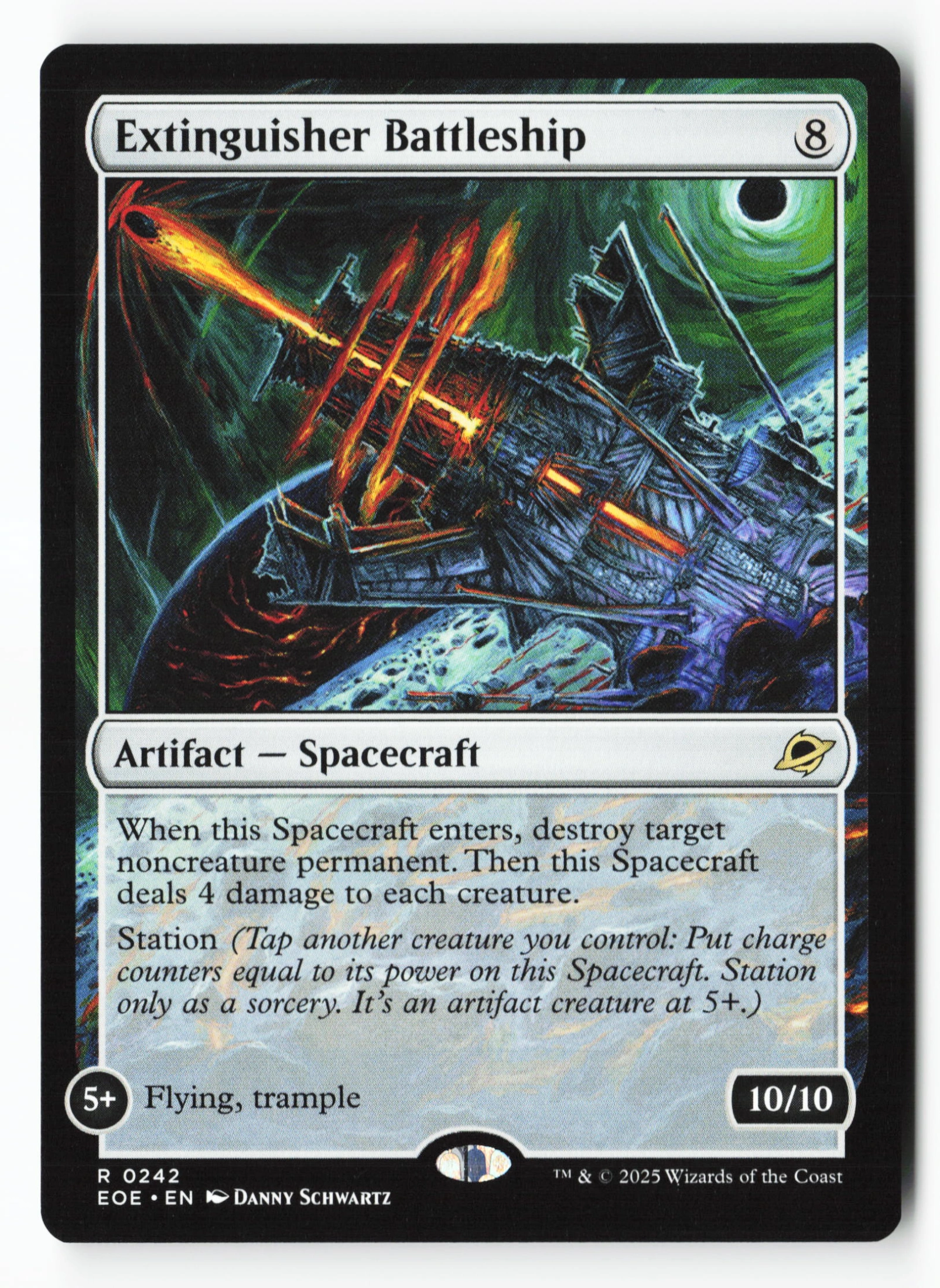 Extinguisher Battleship (EOE 242) — Voorkant