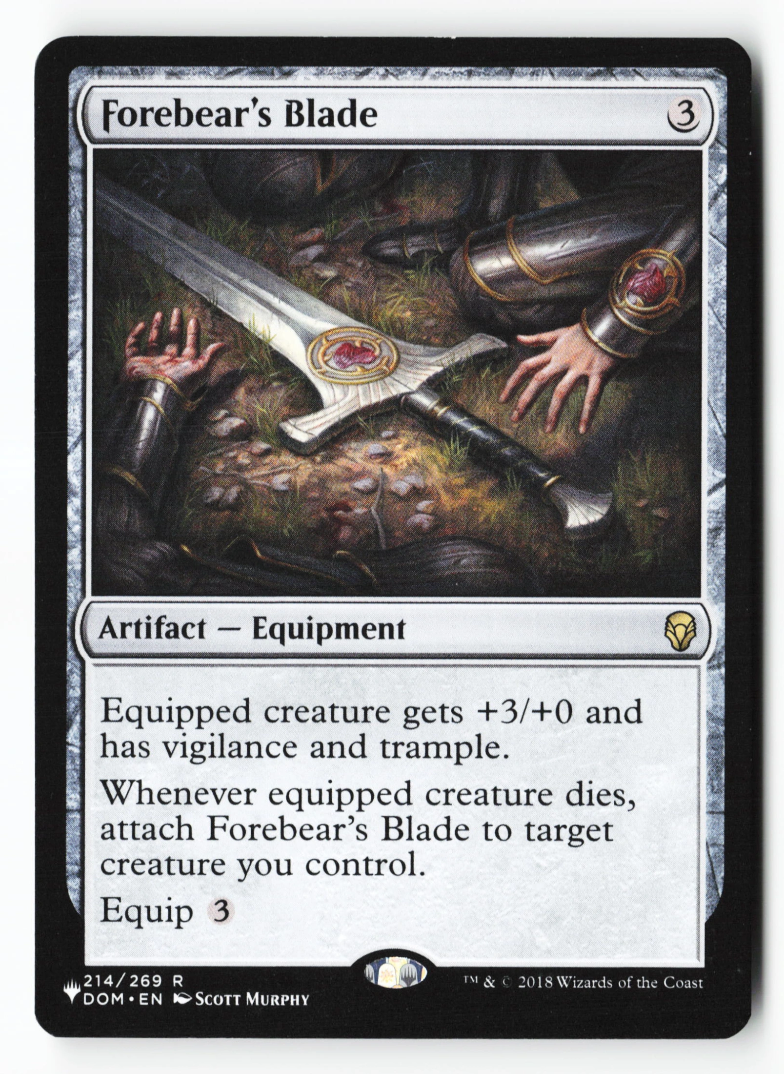 Forebear's Blade (DOM 214) — Voorkant