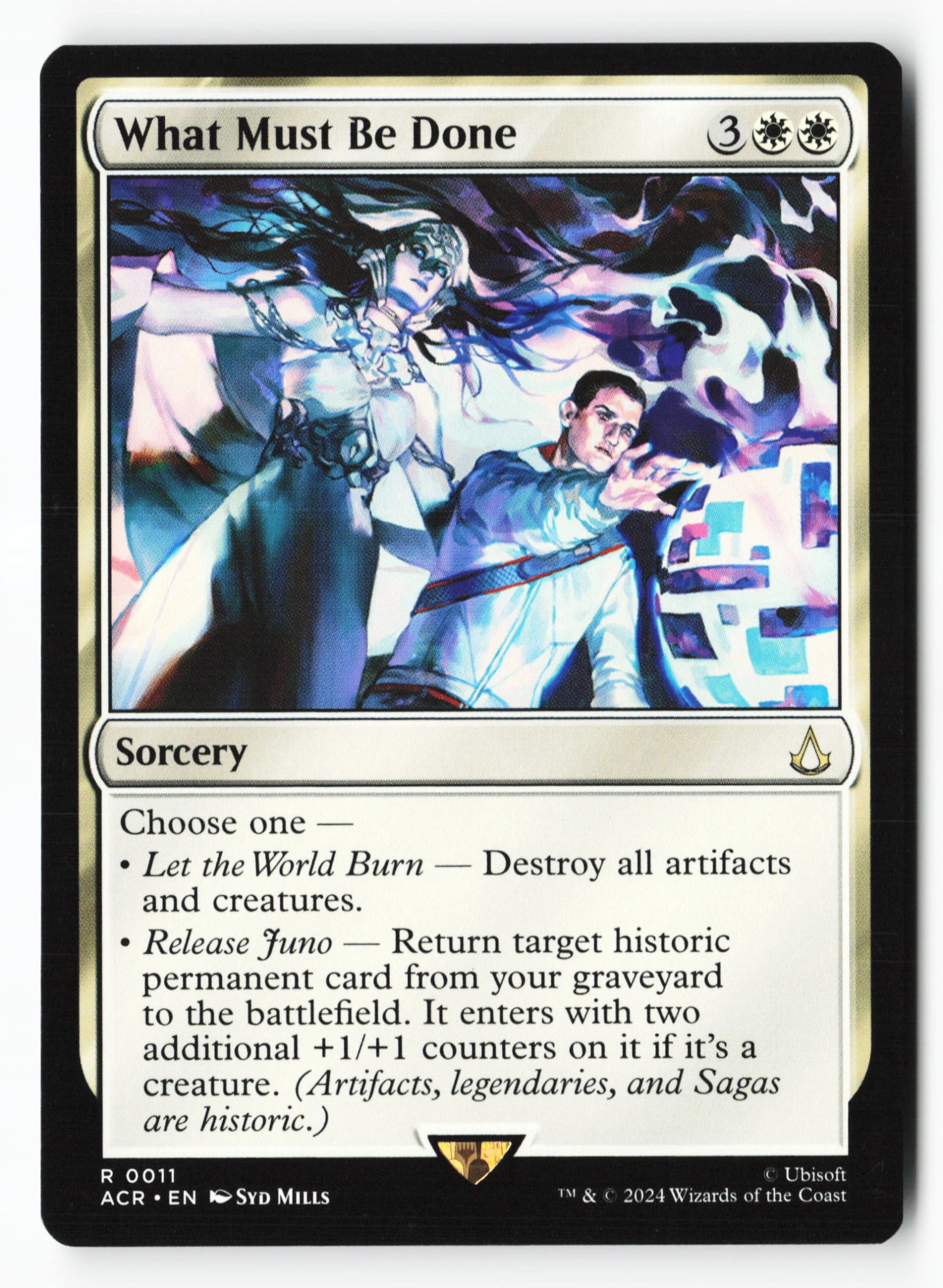 What Must Be Done (ACR 011) — Voorkant