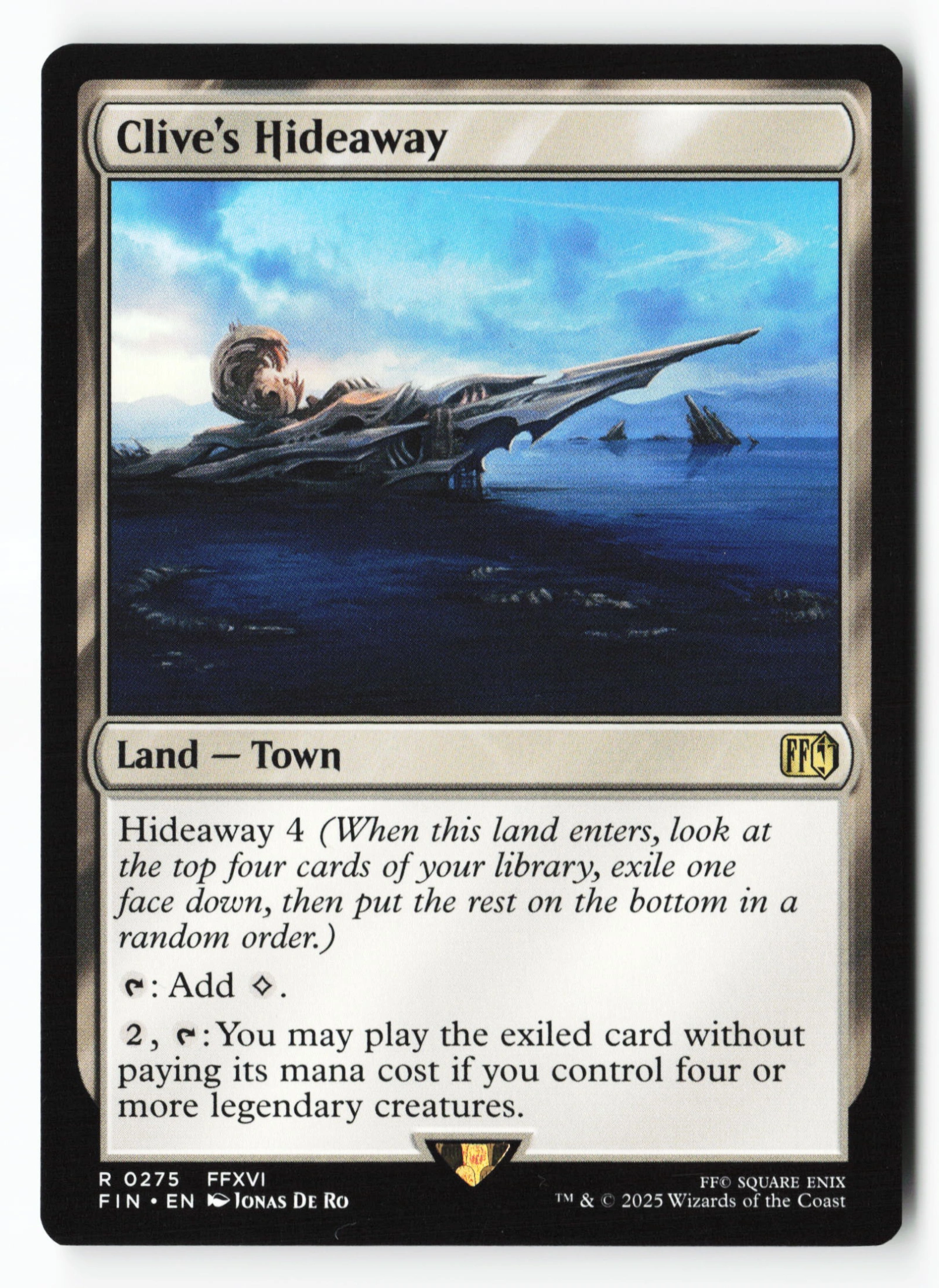 Clive's Hideaway (FIN 275) — Voorkant