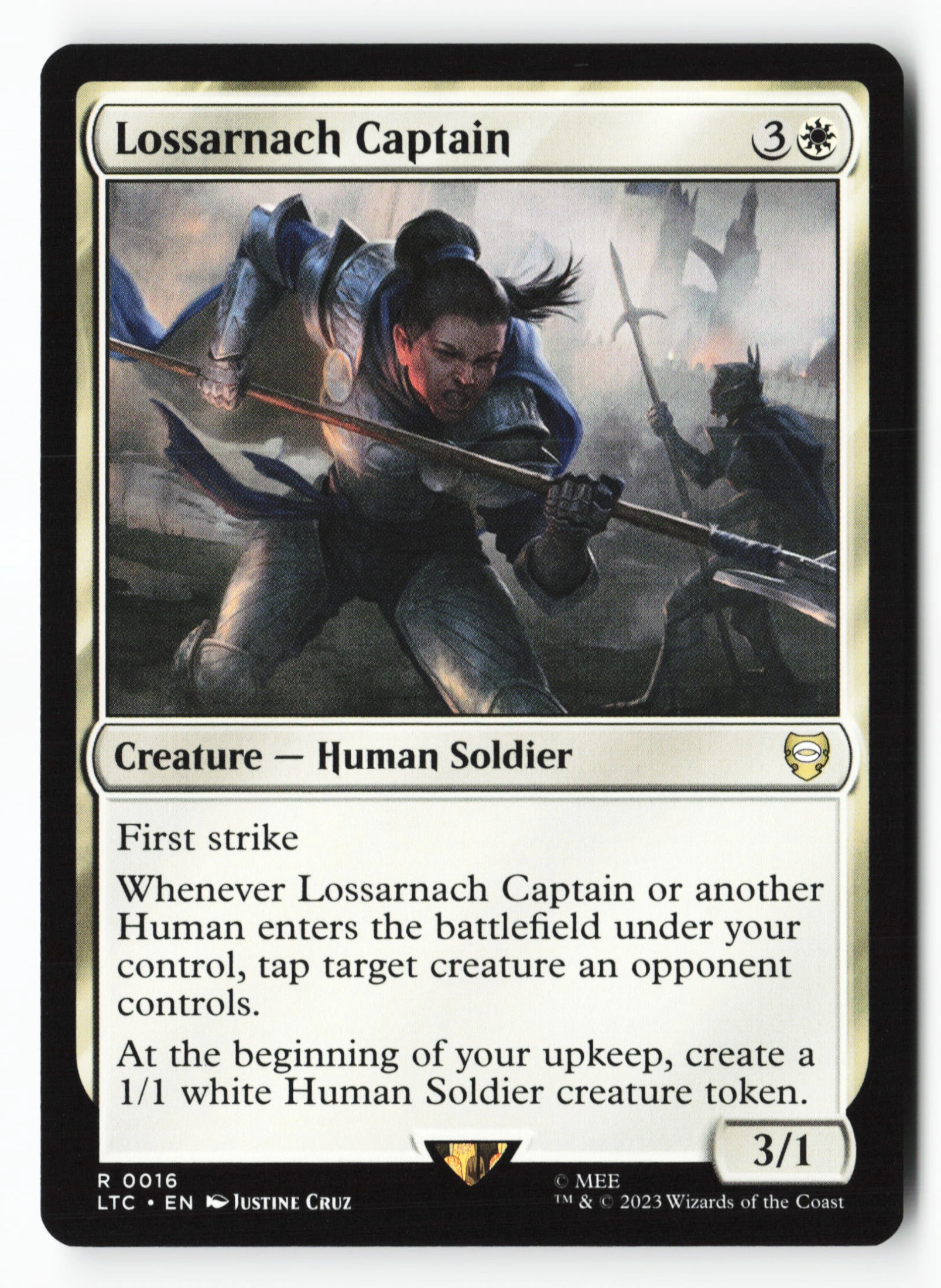 Lossarnach Captain (LTC 016) — Voorkant
