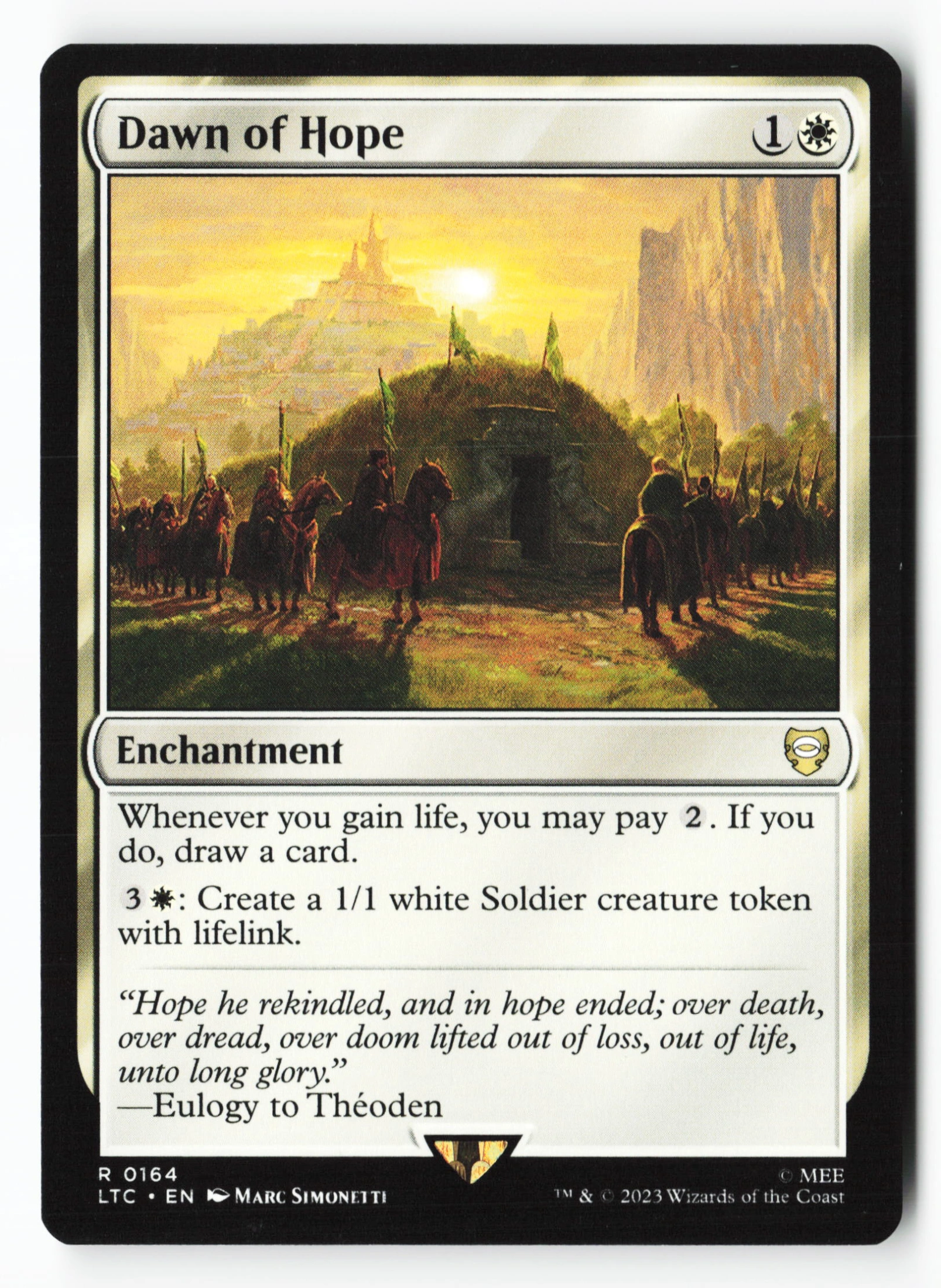 Dawn of Hope (LTC 164) — Voorkant