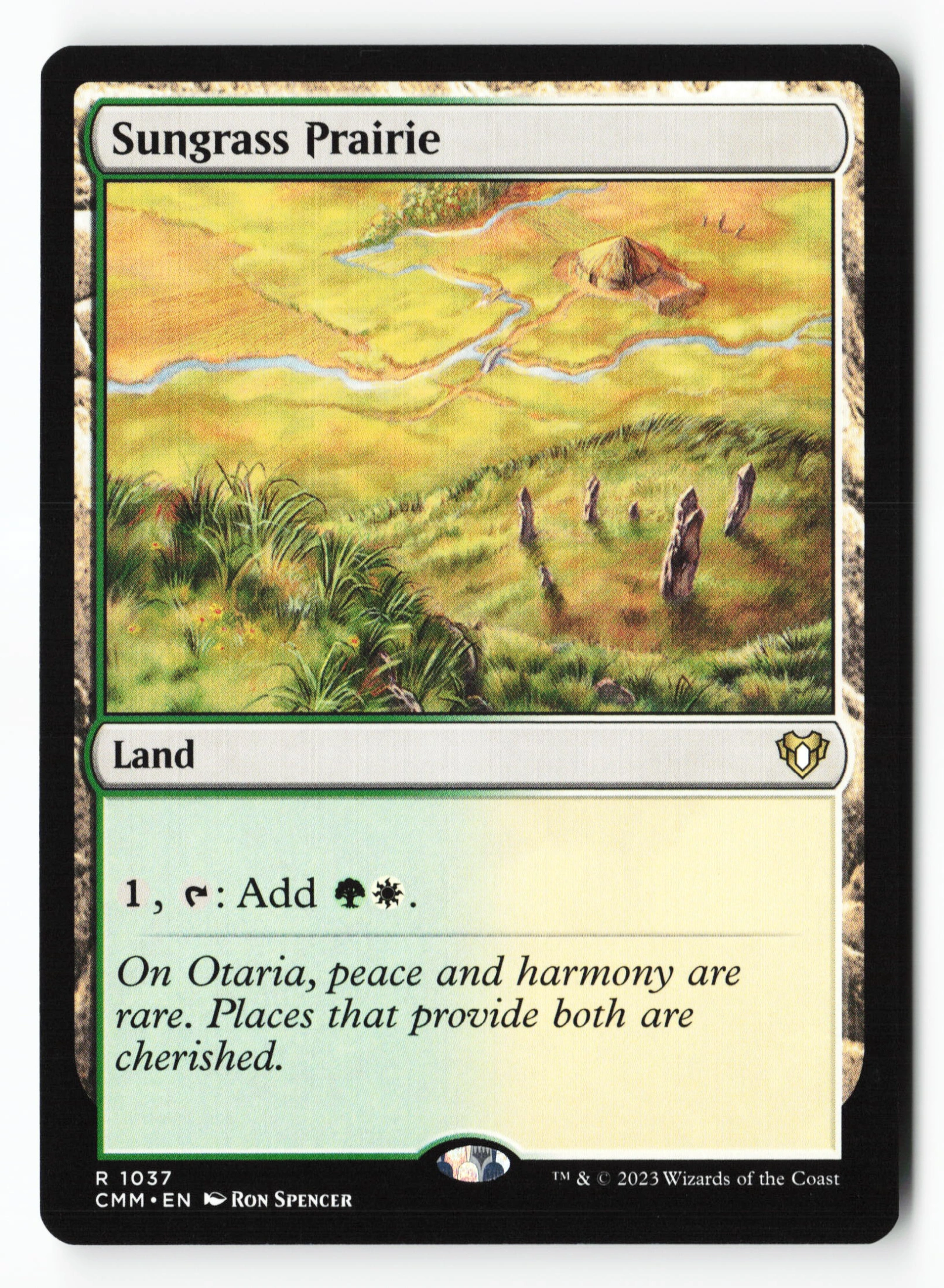 Sungrass Prairie (CMM 1037) — Voorkant