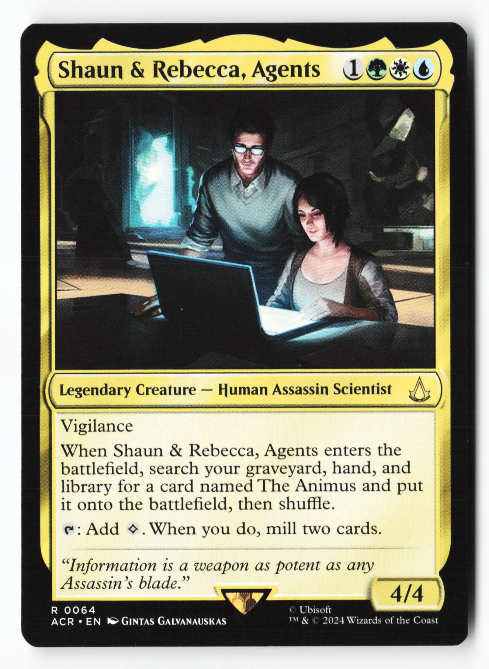 Shaun & Rebecca, Agents (ACR 064) — Voorkant