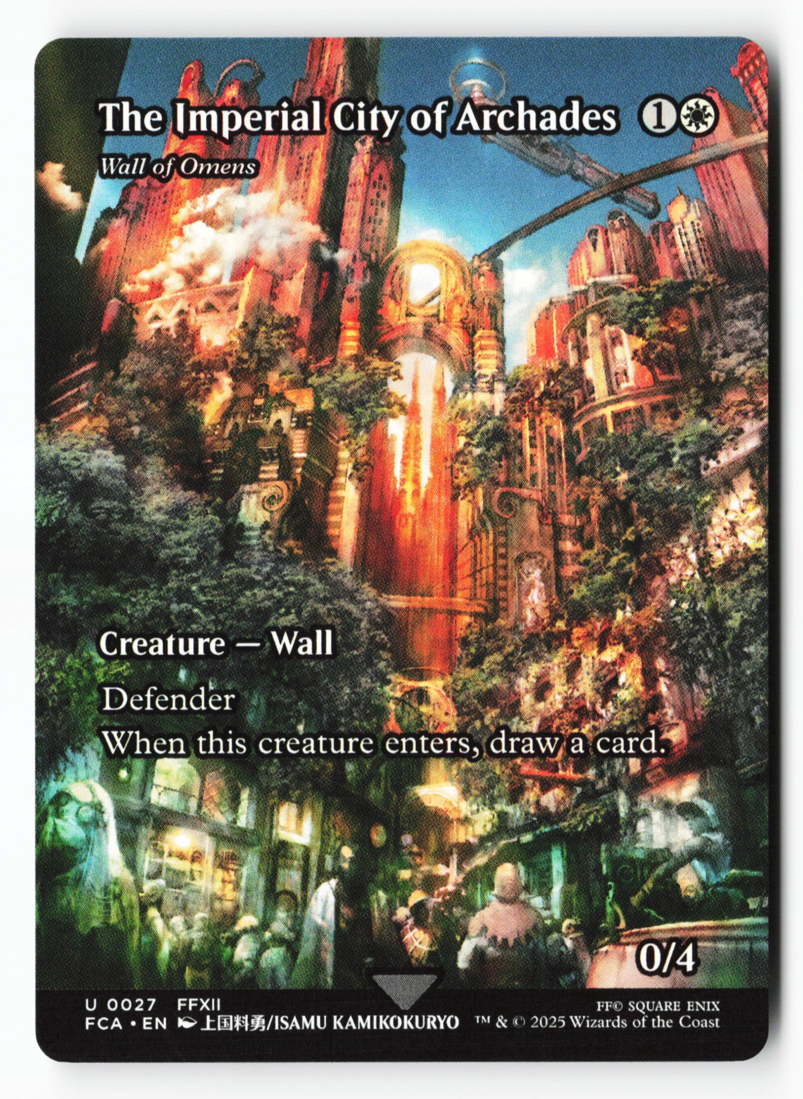 Wall of Omens (FCA 027) — Voorkant