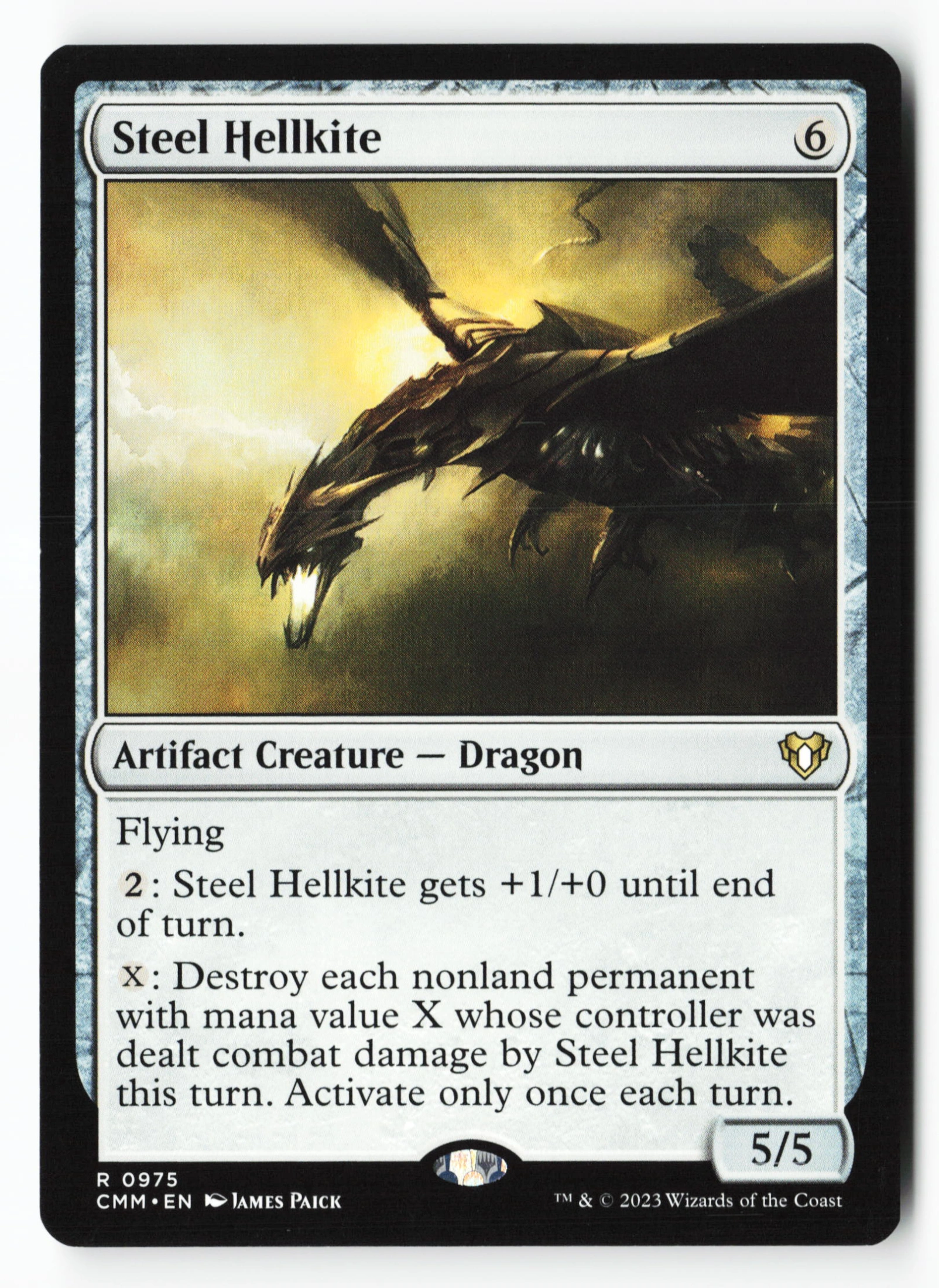 Steel Hellkite (CMM 975) — Voorkant
