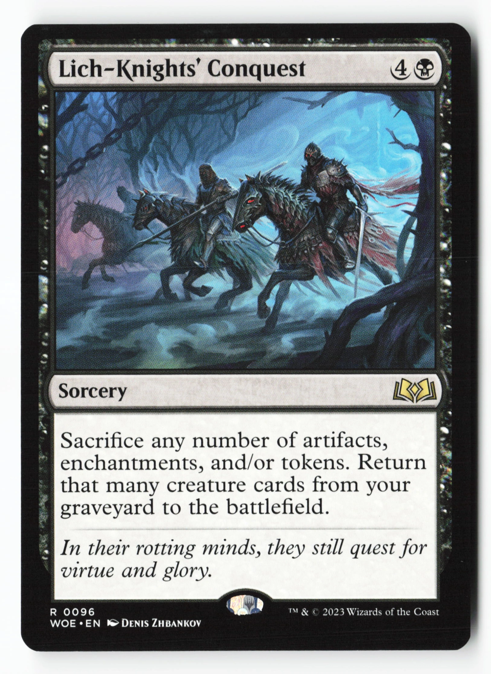 Lich-Knights' Conquest (WOE 096) — Voorkant