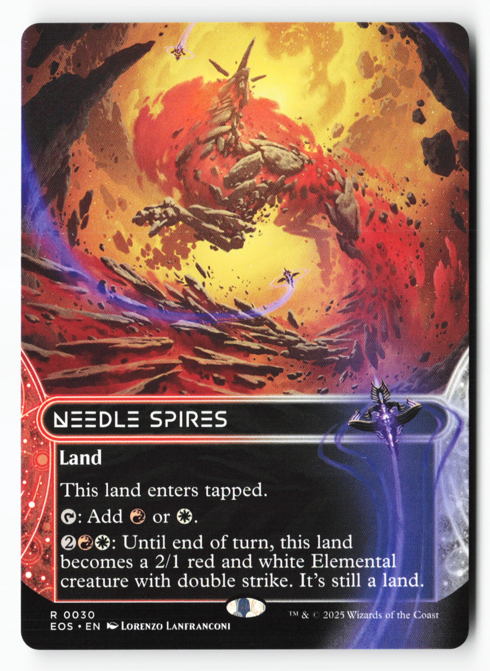 Needle Spires (EOS 030) — Voorkant