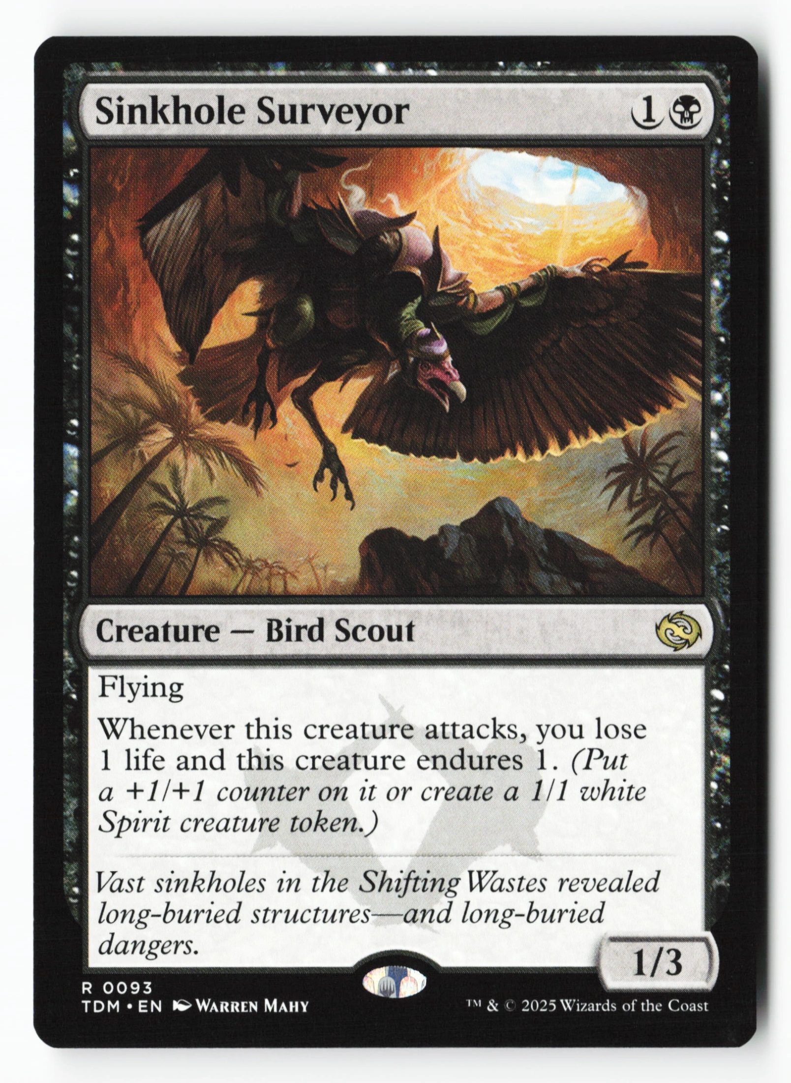 Sinkhole Surveyor (TDM 093) — Voorkant