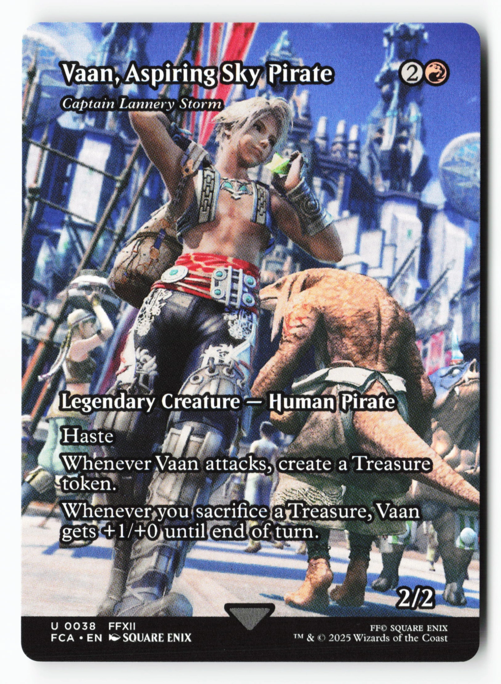 Captain Lannery Storm (FCA 038) — Voorkant