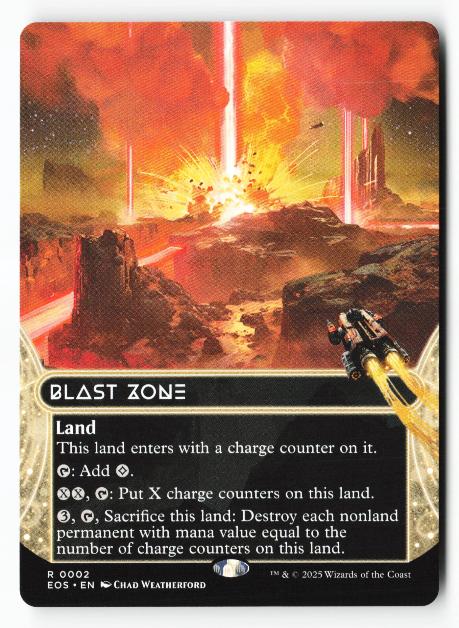 Blast Zone (EOS 002) — Voorkant