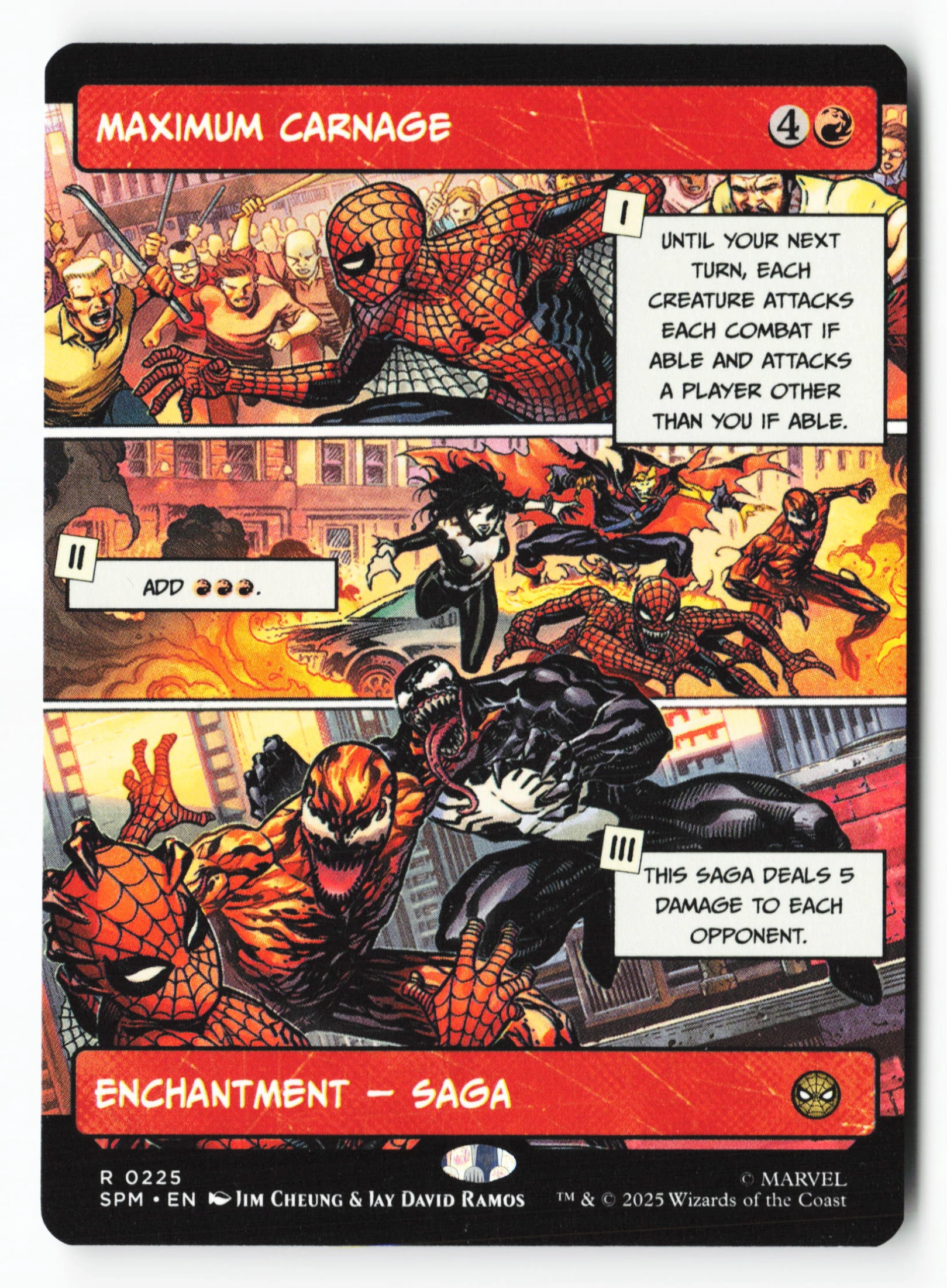 Maximum Carnage (SPM 225) — Voorkant
