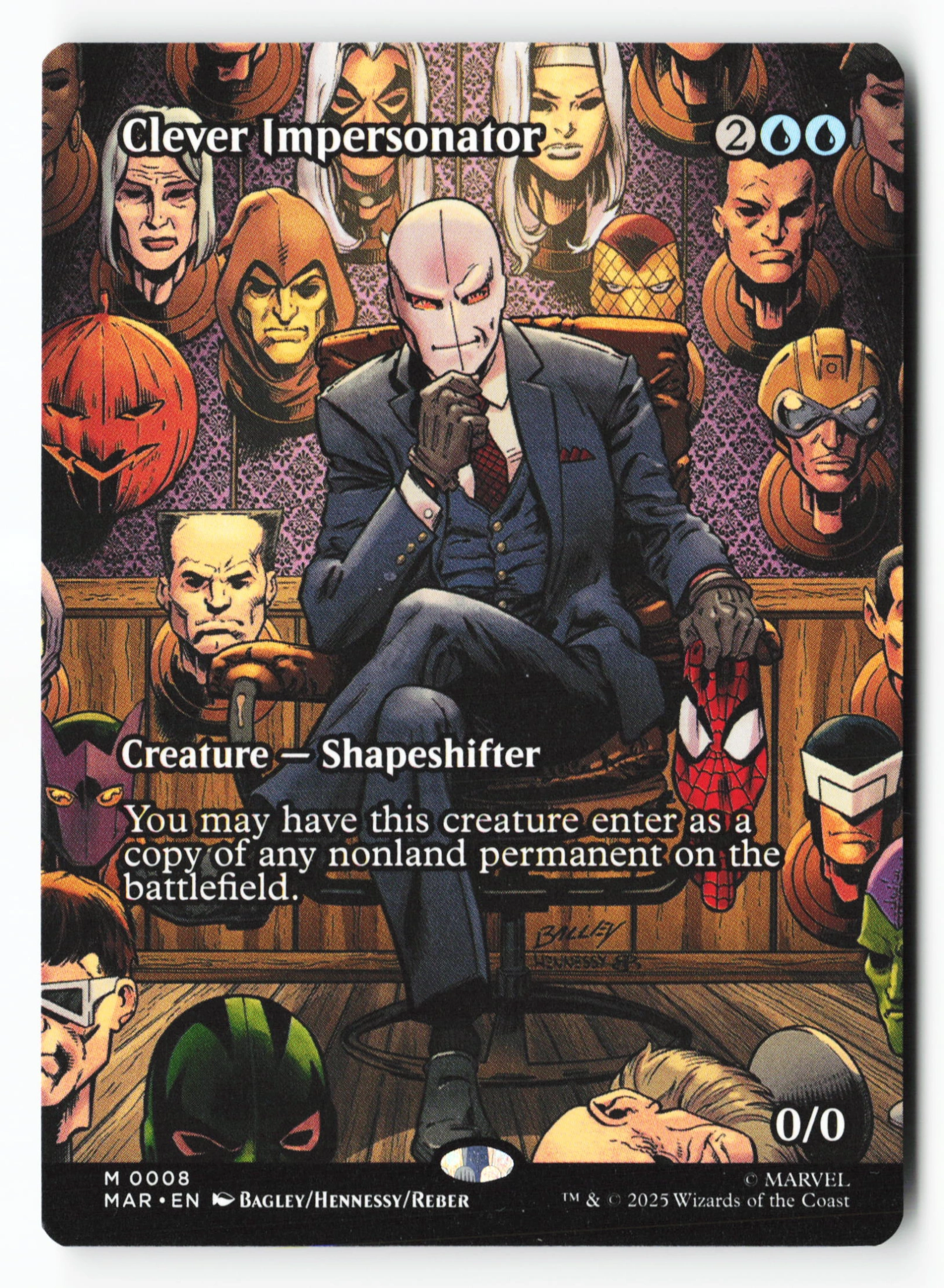 Clever Impersonator (MAR 008) — Voorkant