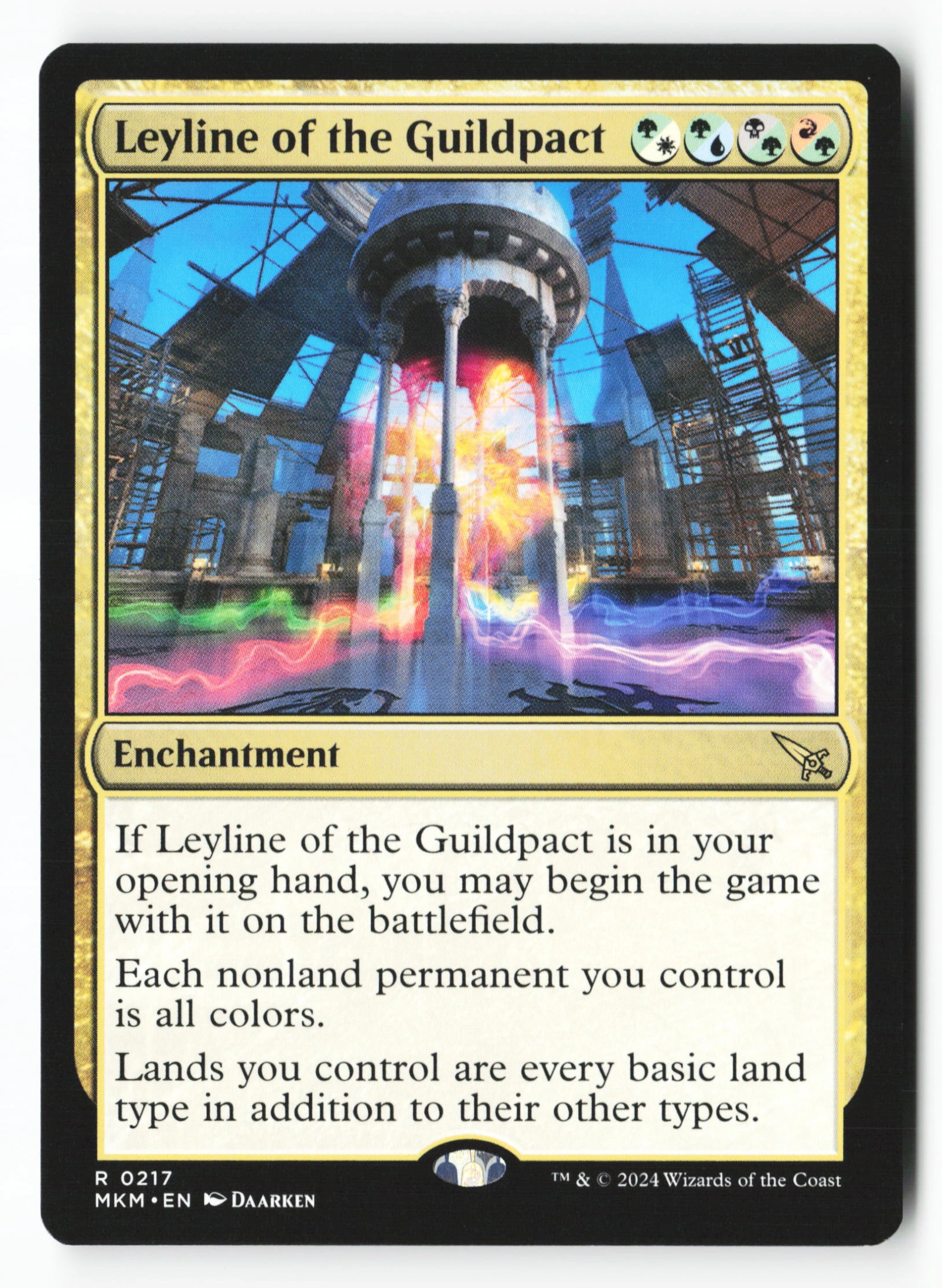 Leyline of the Guildpact (MKM 217) — Voorkant