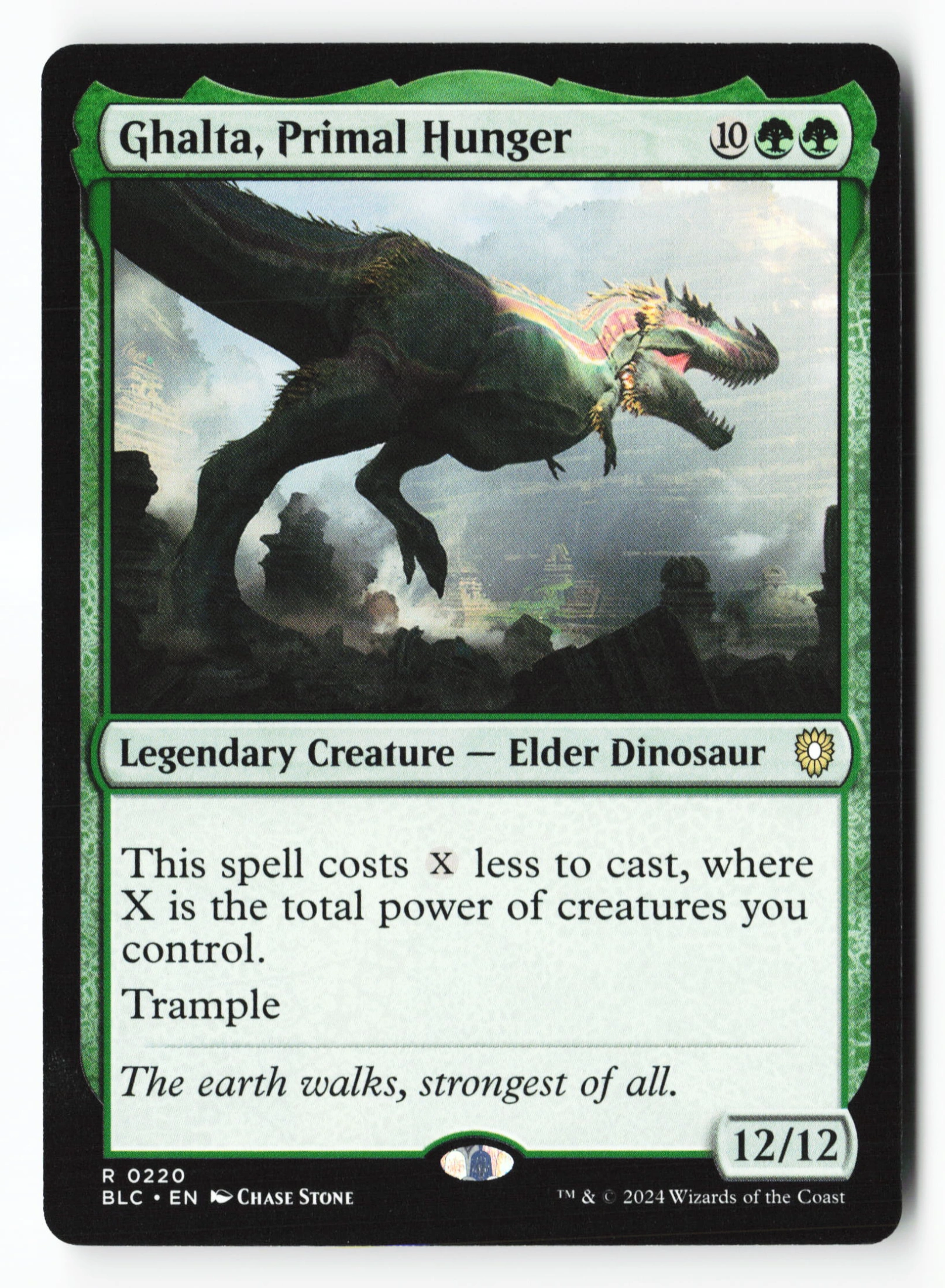 Ghalta, Primal Hunger (BLC 220) — Voorkant