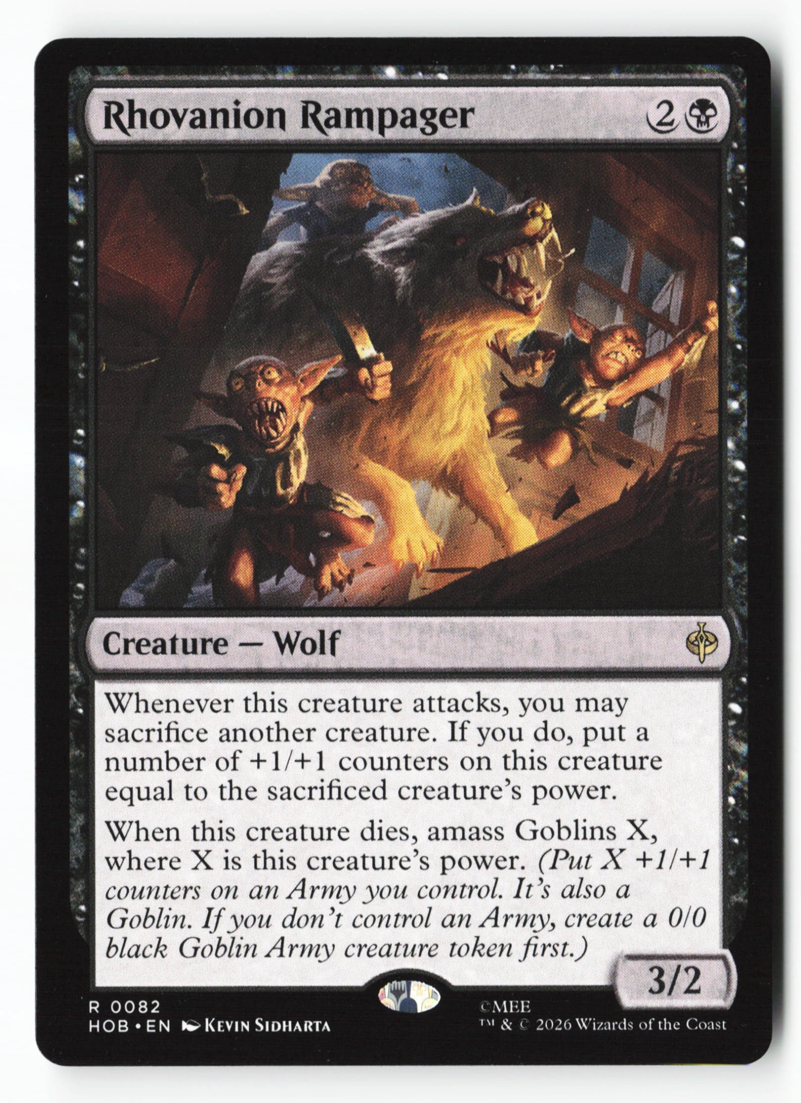 Rhovanion Rampager (HOB 082) — Voorkant