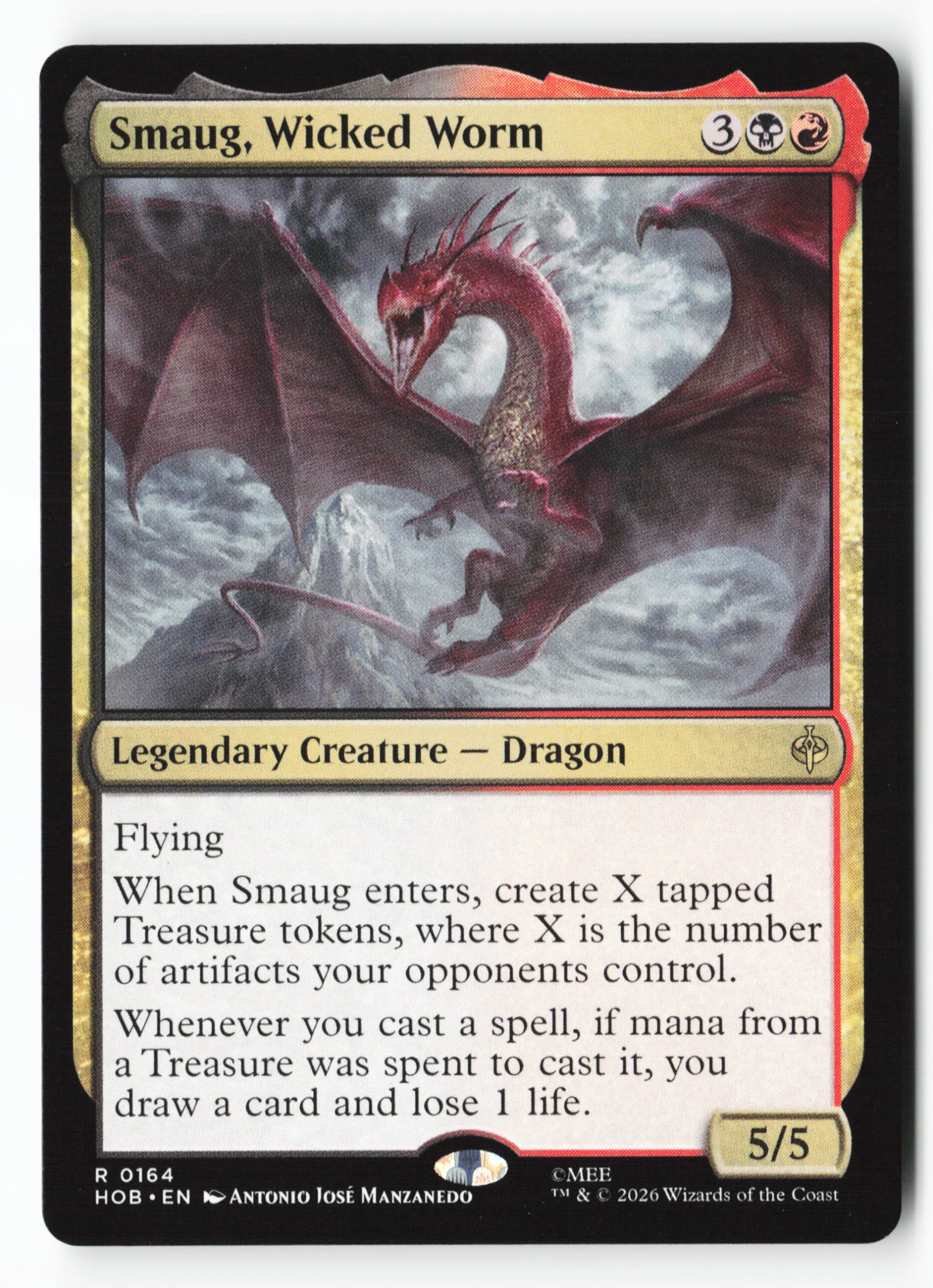 Smaug, Wicked Worm (HOB 164) — Voorkant