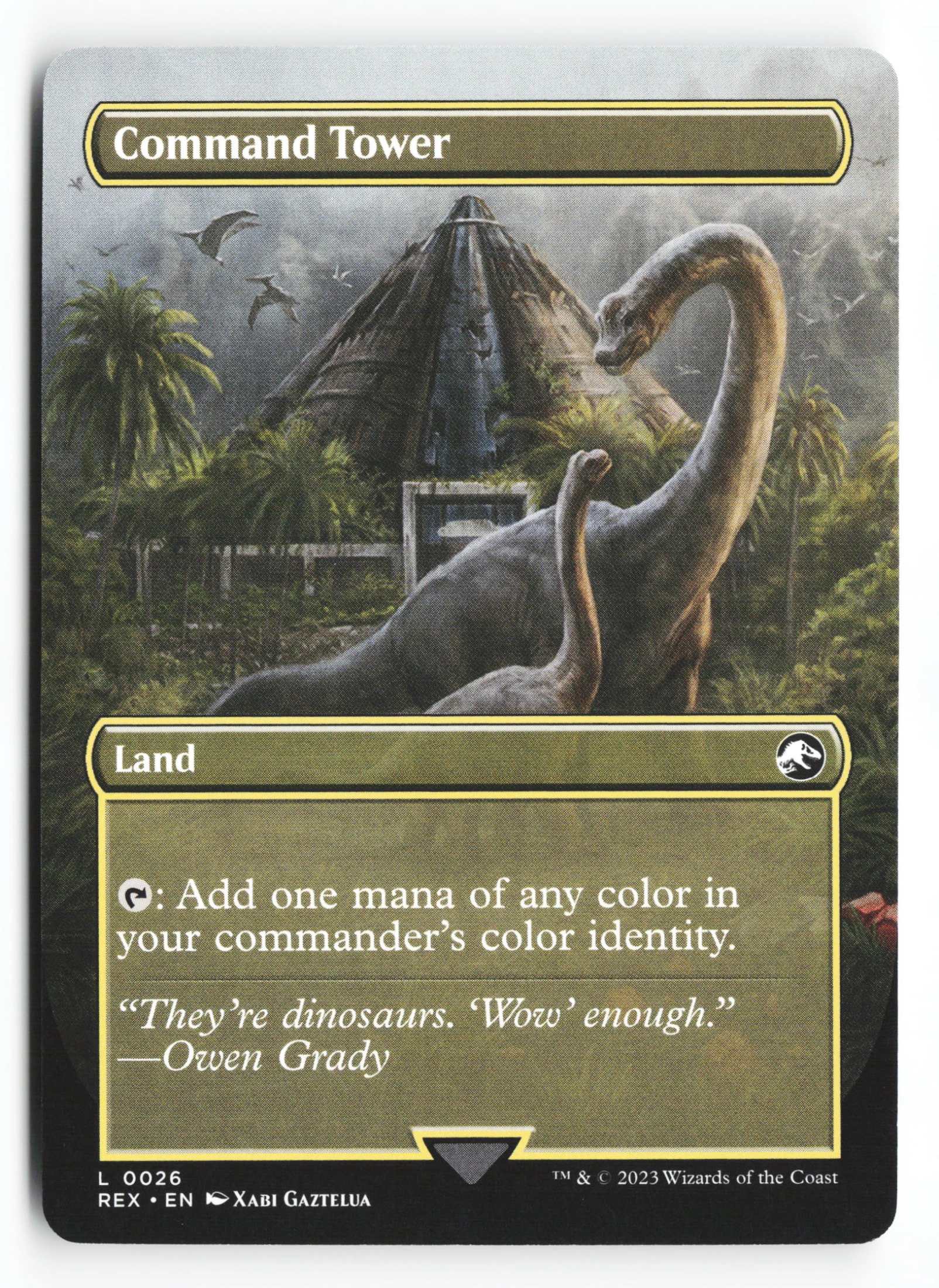Command Tower // Command Tower (REX 026) — Achterkant