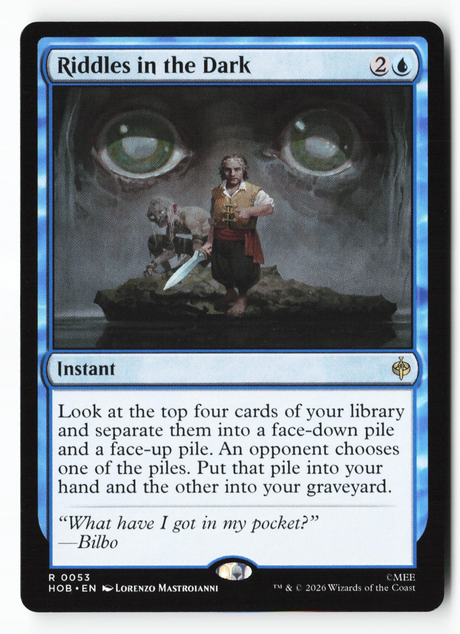 Riddles in the Dark (HOB 053) — Voorkant