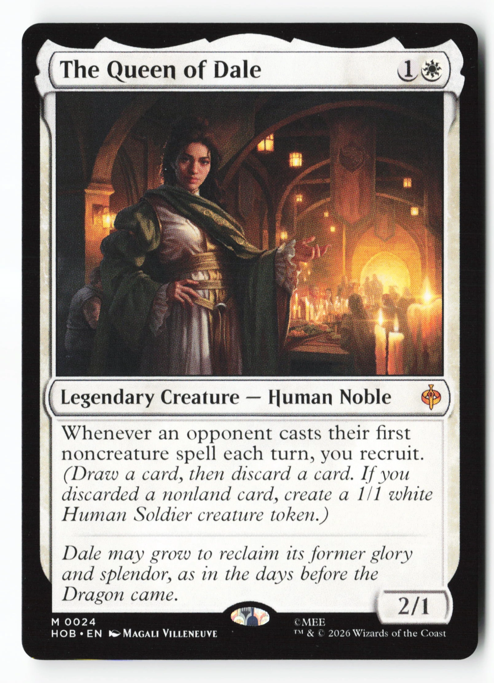 The Queen of Dale (HOB 024) — Voorkant