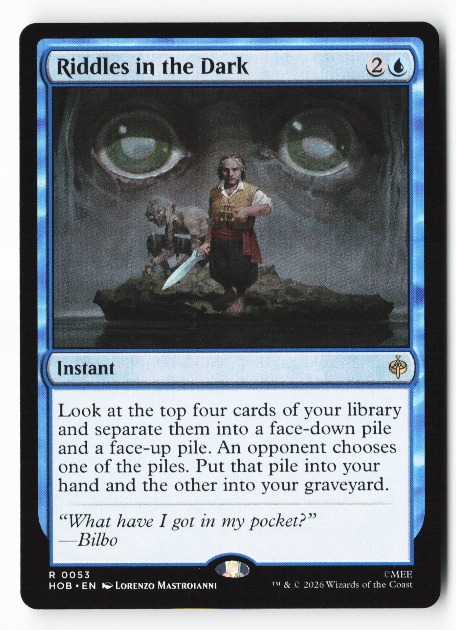 Riddles in the Dark (HOB 053) — Voorkant