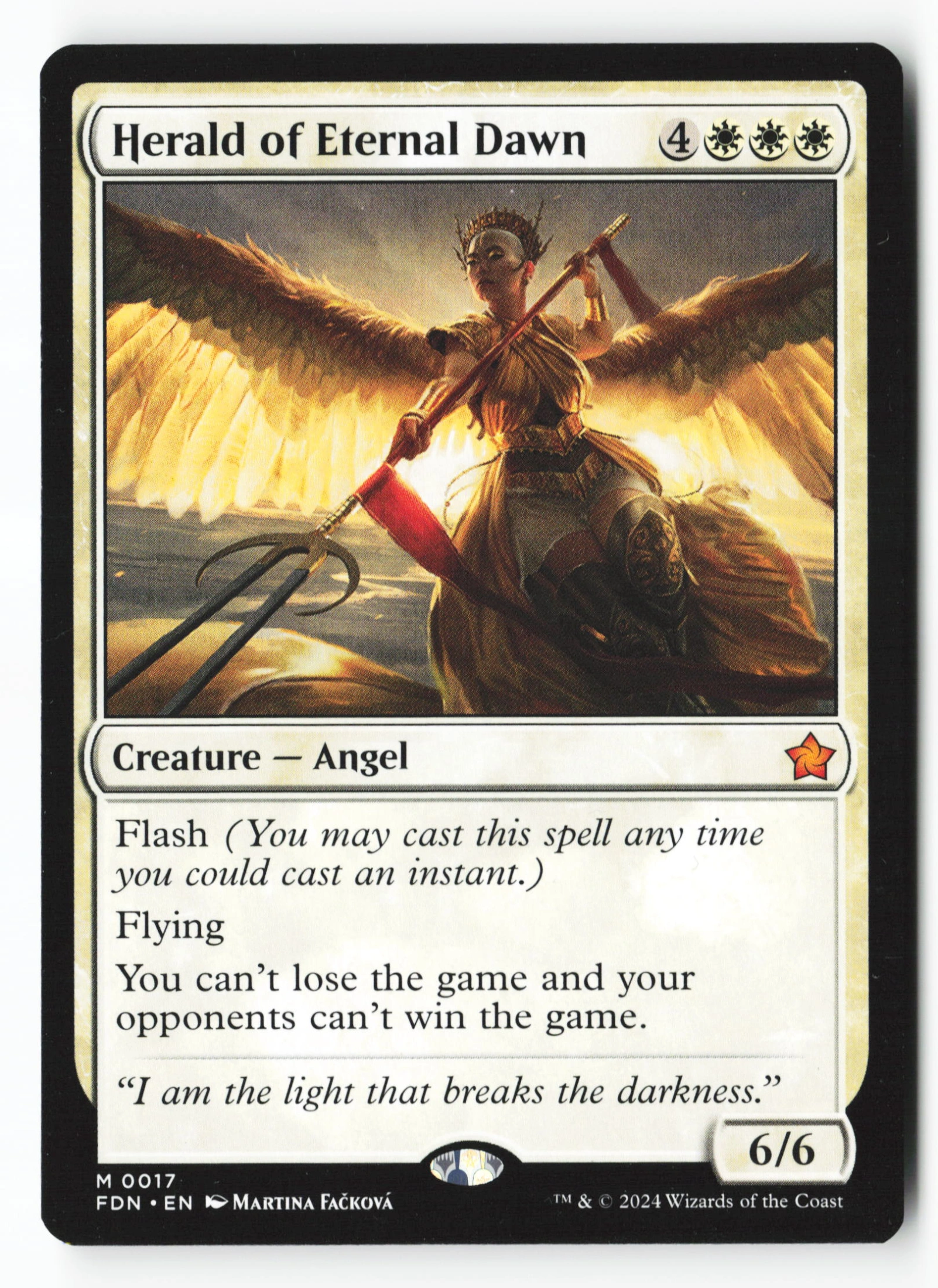 Herald of Eternal Dawn (FDN 017) — Voorkant