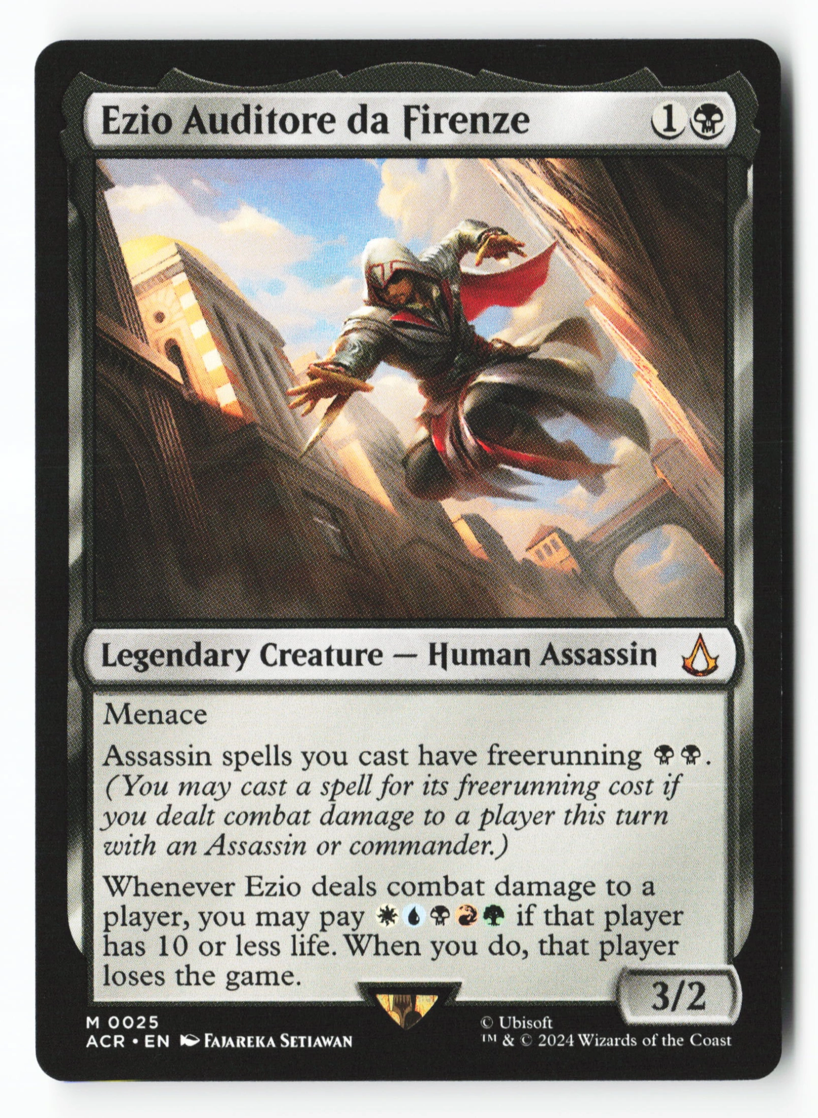 Ezio Auditore da Firenze (ACR 025) — Voorkant