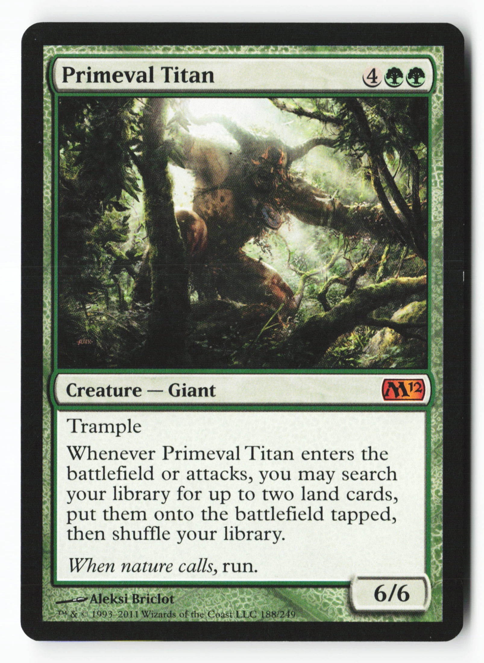 Primeval Titan (M12 188) — Voorkant