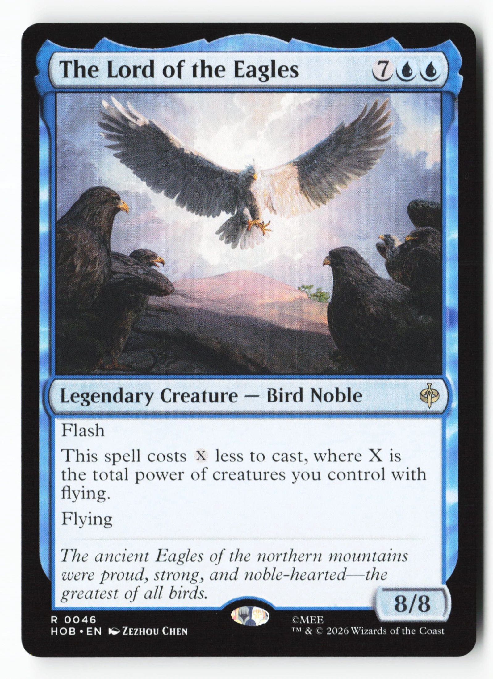 The Lord of the Eagles (HOB 046) — Voorkant