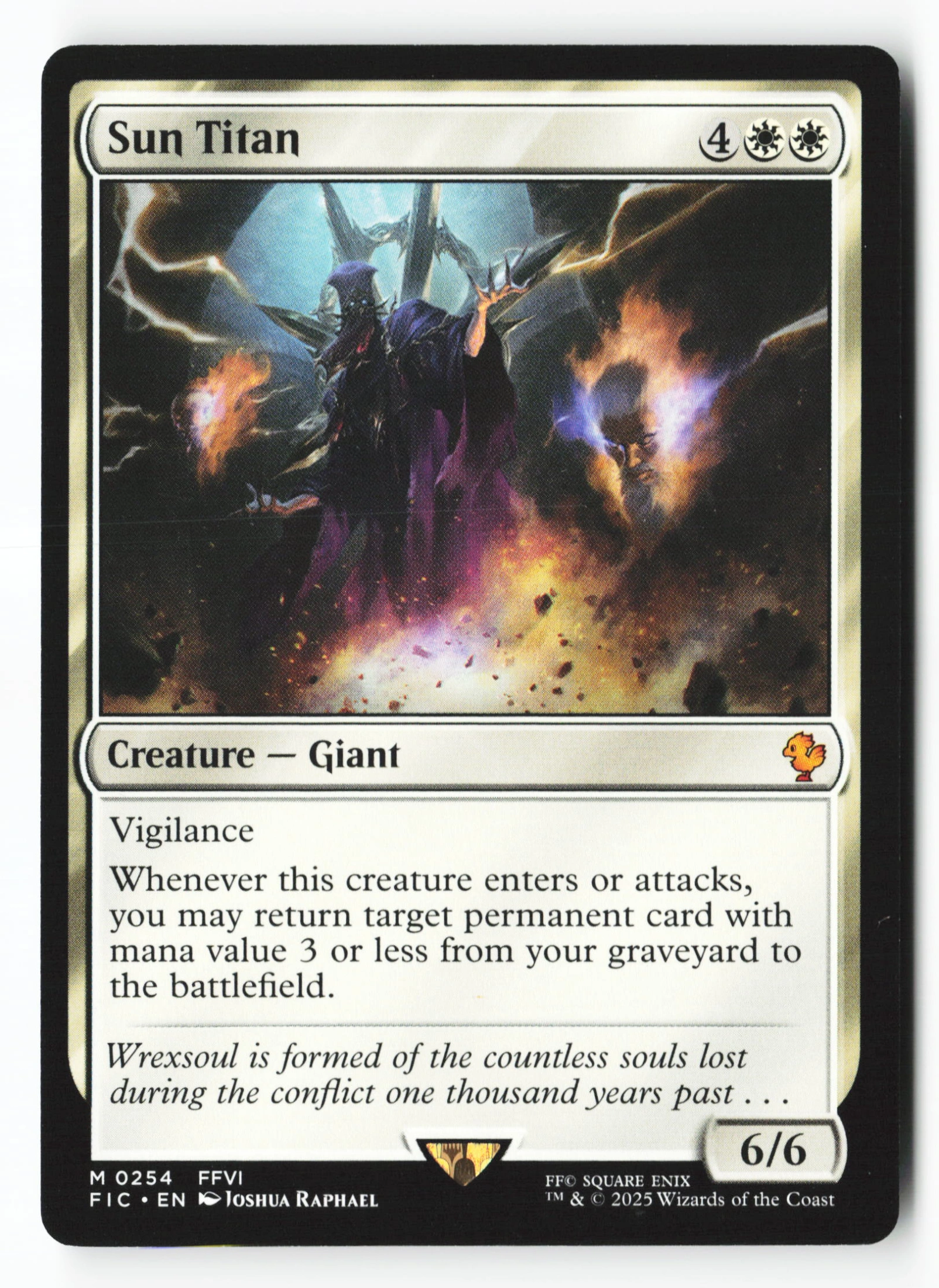 Sun Titan (FIC 254) — Voorkant