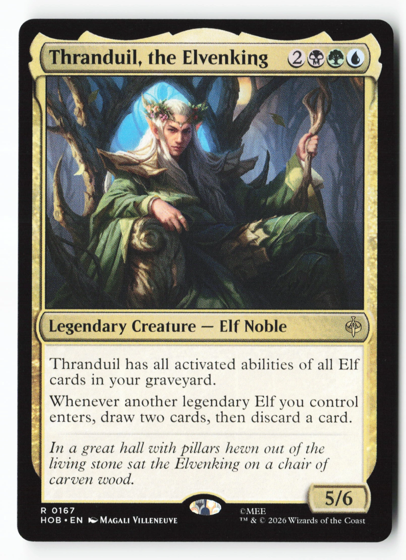 Thranduil, the Elvenking (HOB 167) — Voorkant