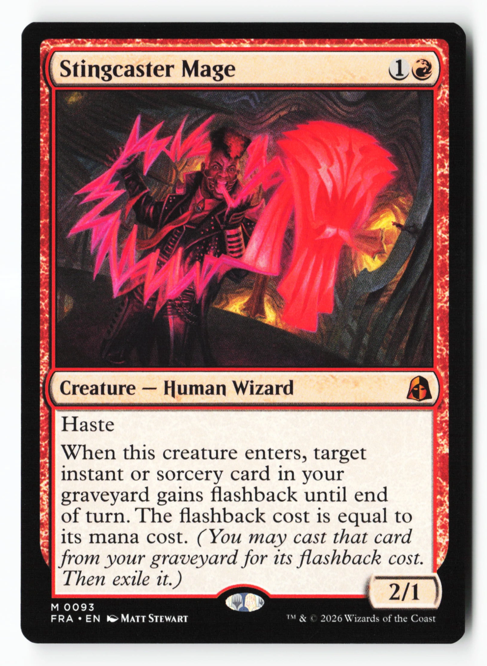 Stingcaster Mage (FRA 093) — Voorkant
