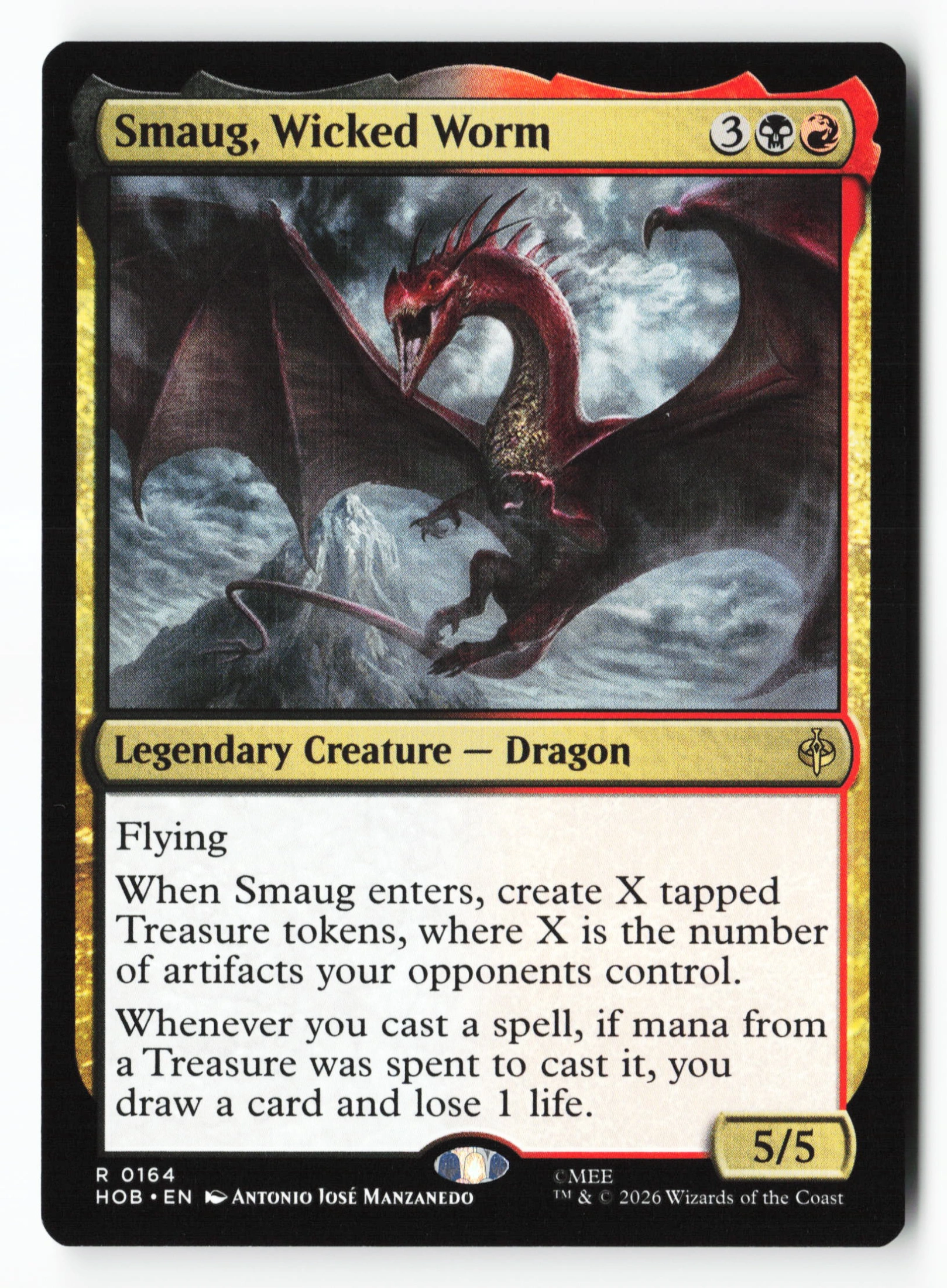 Smaug, Wicked Worm (HOB 164) — Voorkant