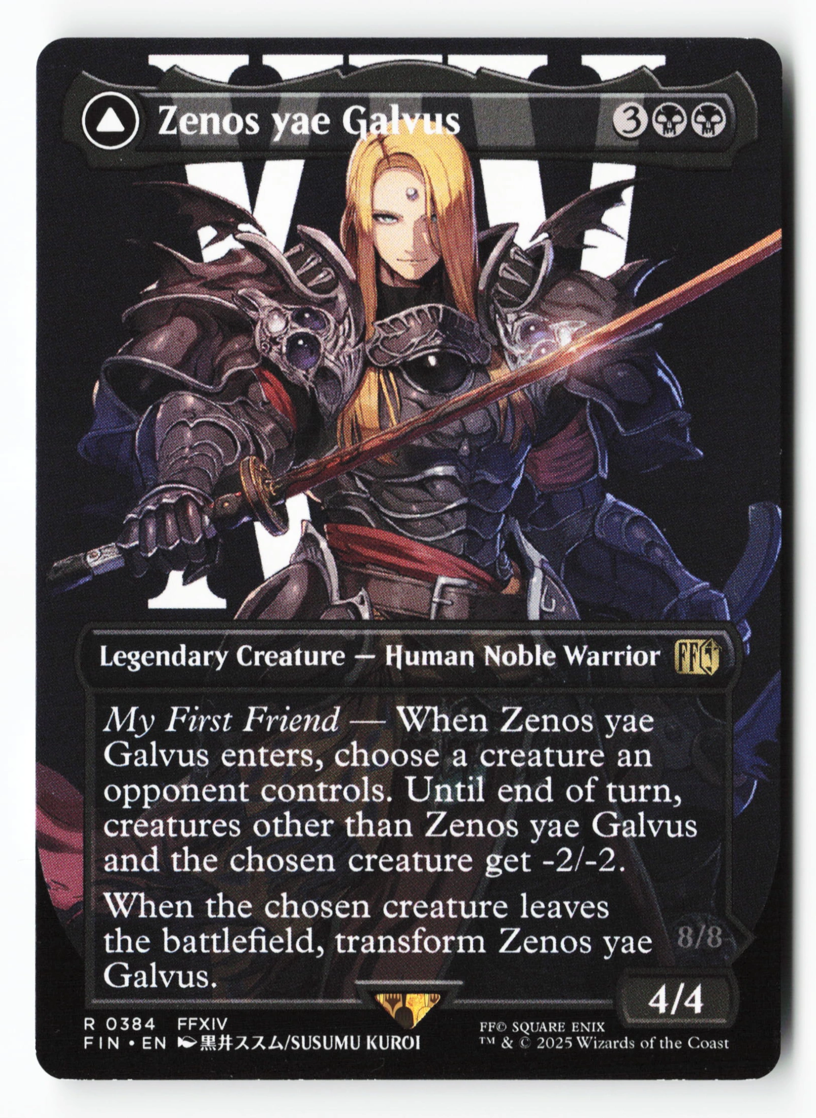 Zenos yae Galvus // Shinryu, Transcendent Rival (FIN 384) — Voorkant