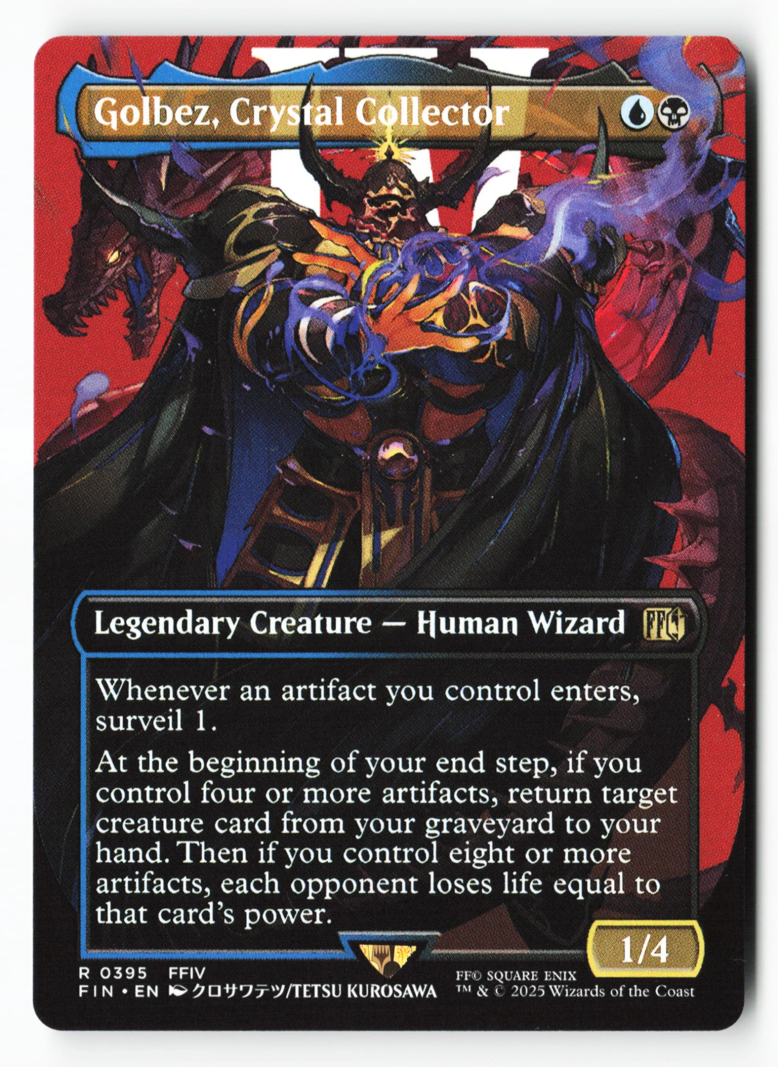 Golbez, Crystal Collector (FIN 395) — Voorkant