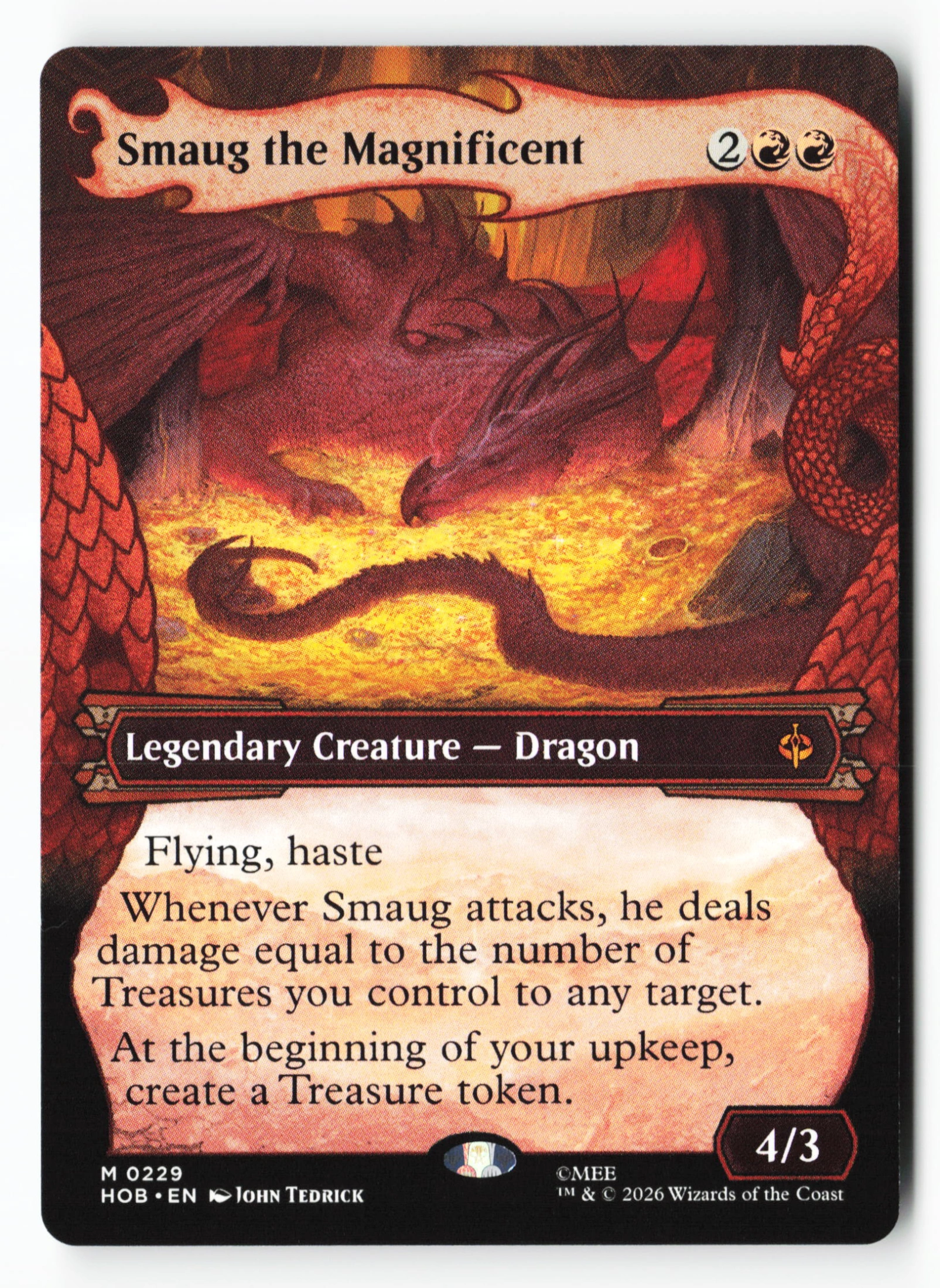 Smaug the Magnificent (HOB 229) — Voorkant