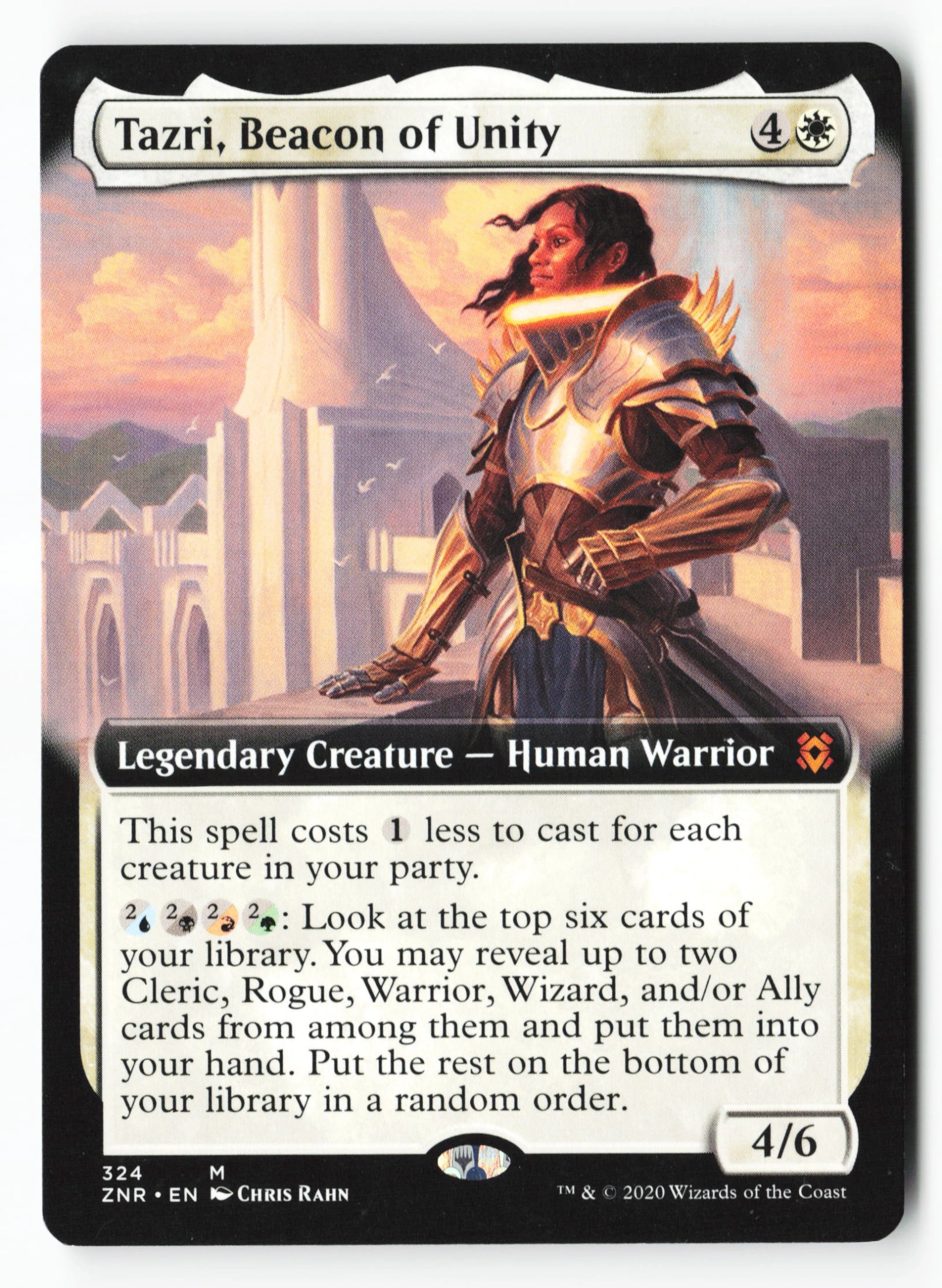 Tazri, Beacon of Unity (ZNR 324) — Voorkant