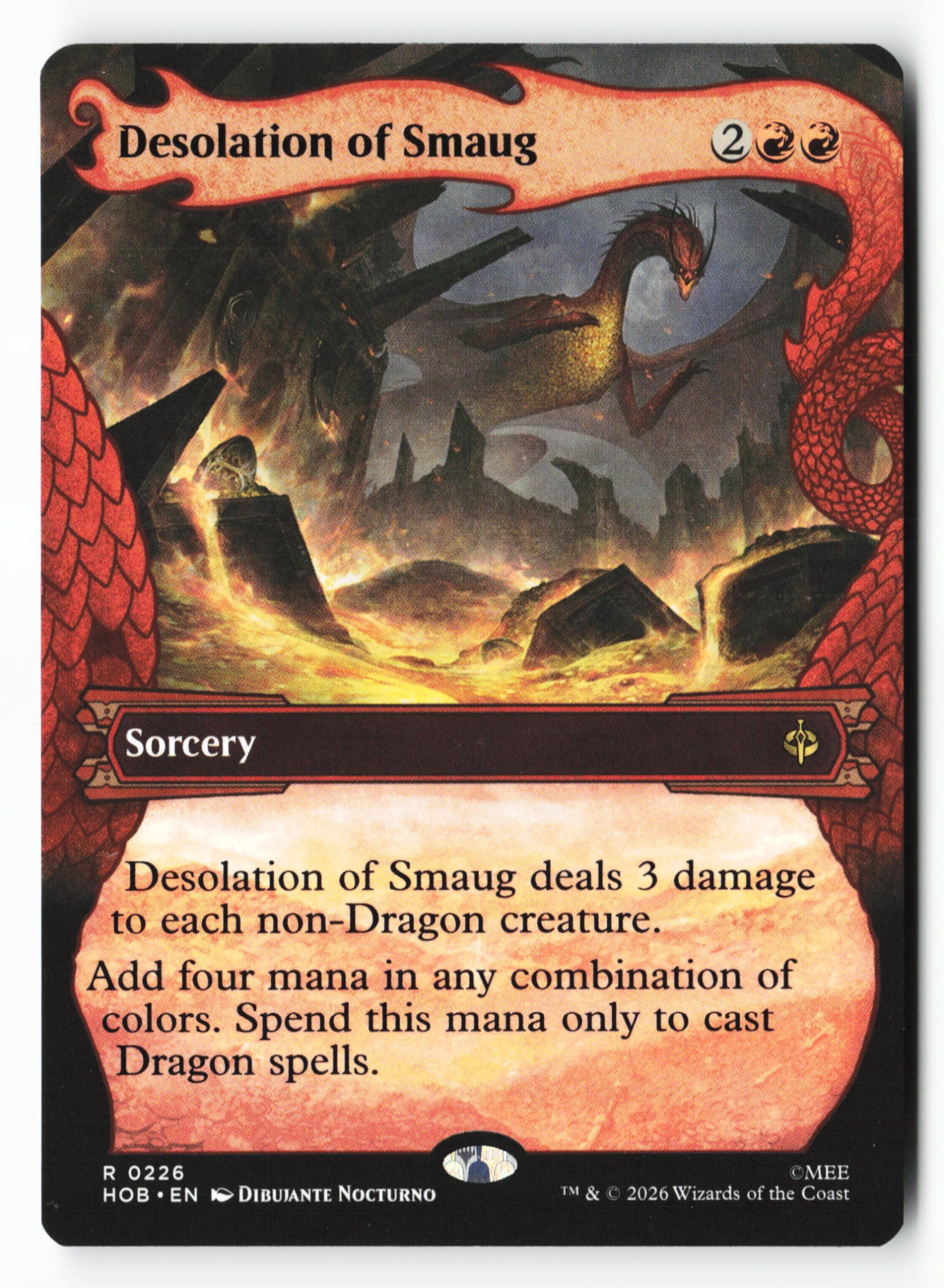 Desolation of Smaug (HOB 226) — Voorkant