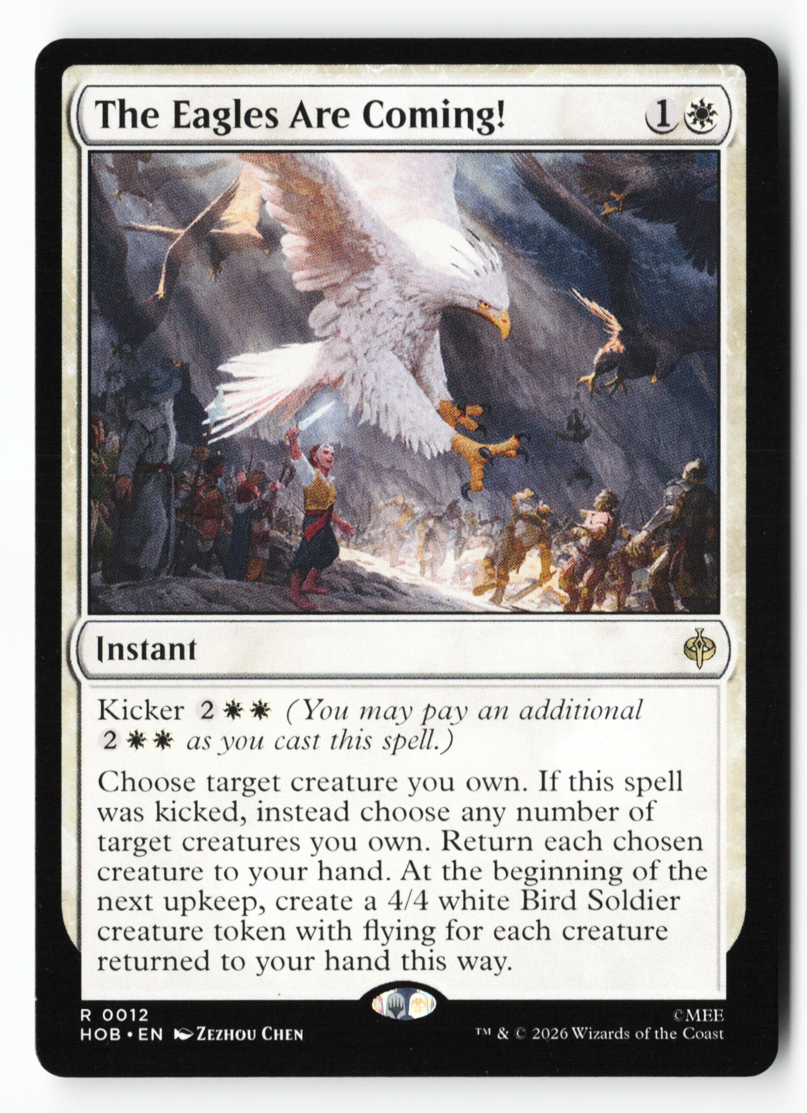 The Eagles Are Coming! (HOB 012) — Voorkant