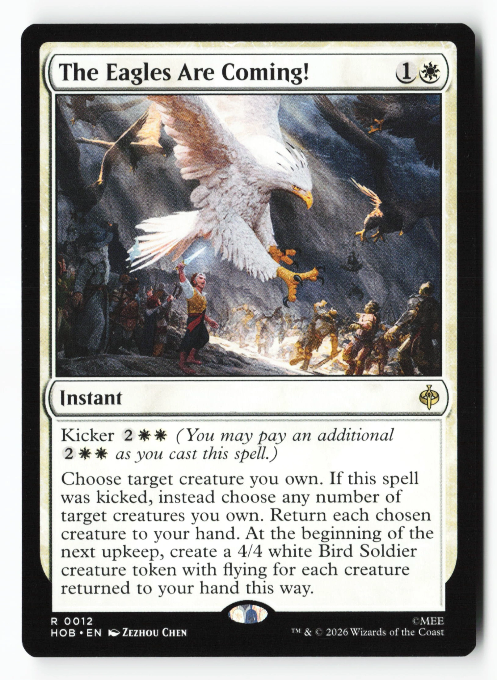 The Eagles Are Coming! (HOB 012) — Voorkant