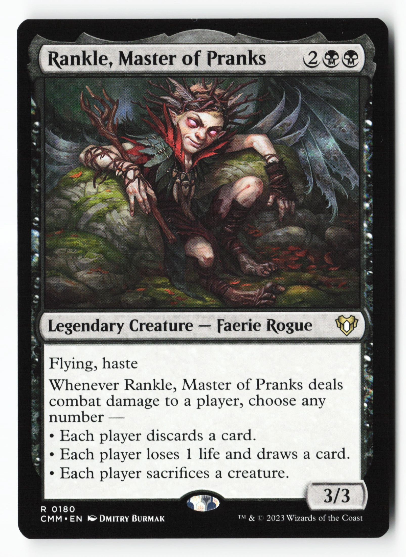 Rankle, Master of Pranks (CMM 180) — Voorkant
