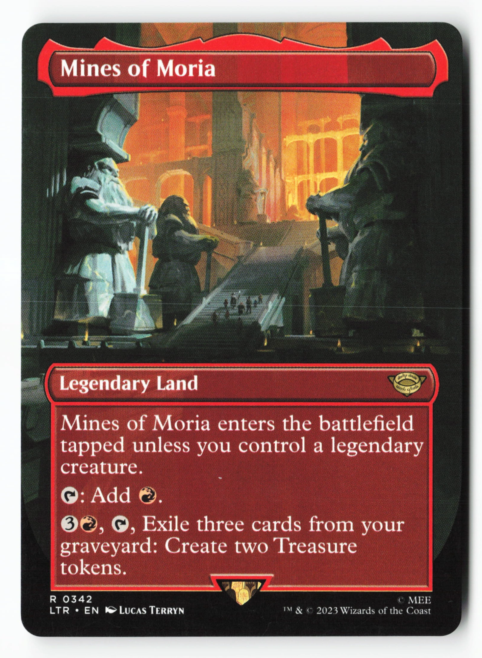 Mines of Moria (LTR 342) — Voorkant